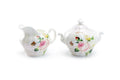 Liz's Rose Garden Bone China Sugar & Creamer Set