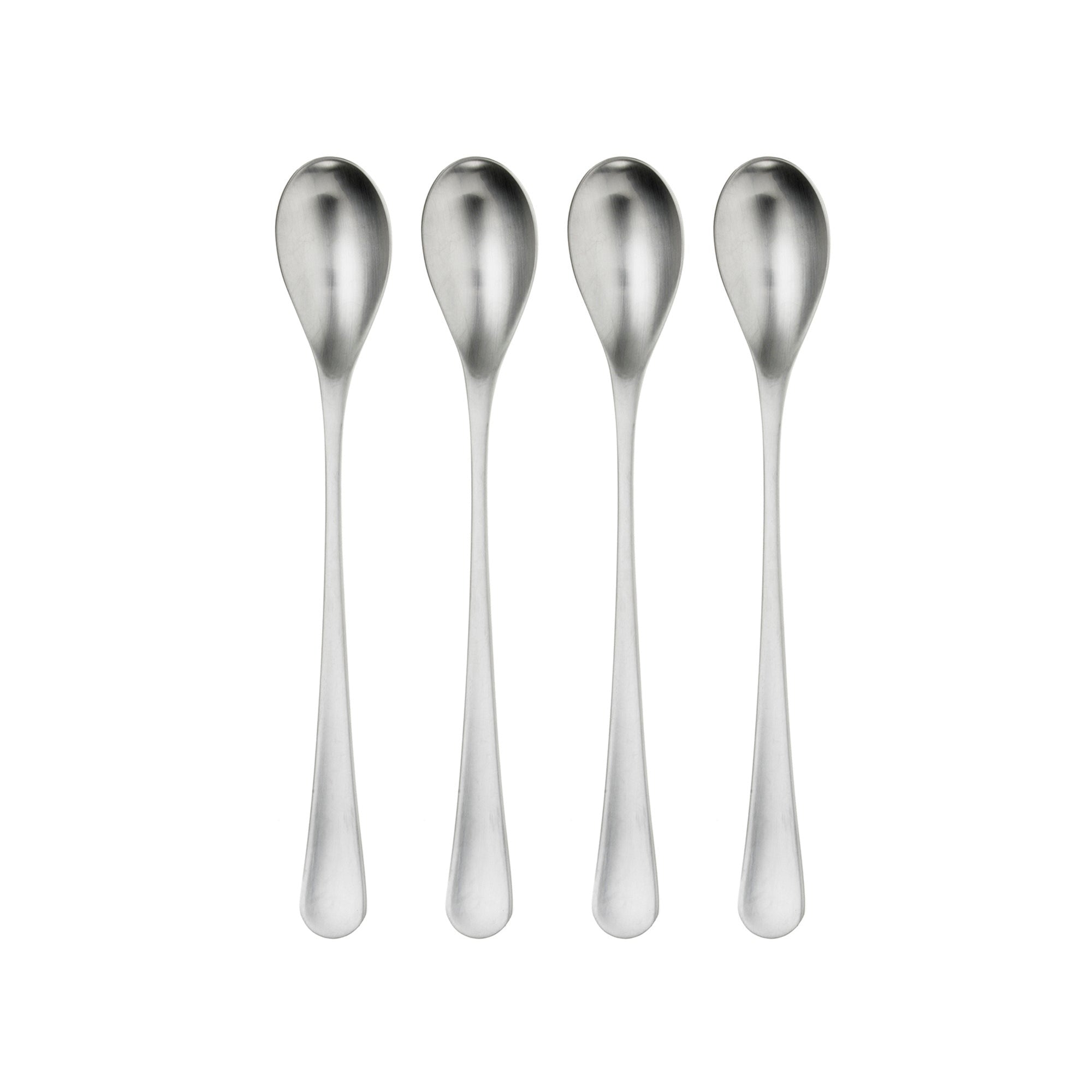 RW2 Satin Long Handled Spoon, Set of 4