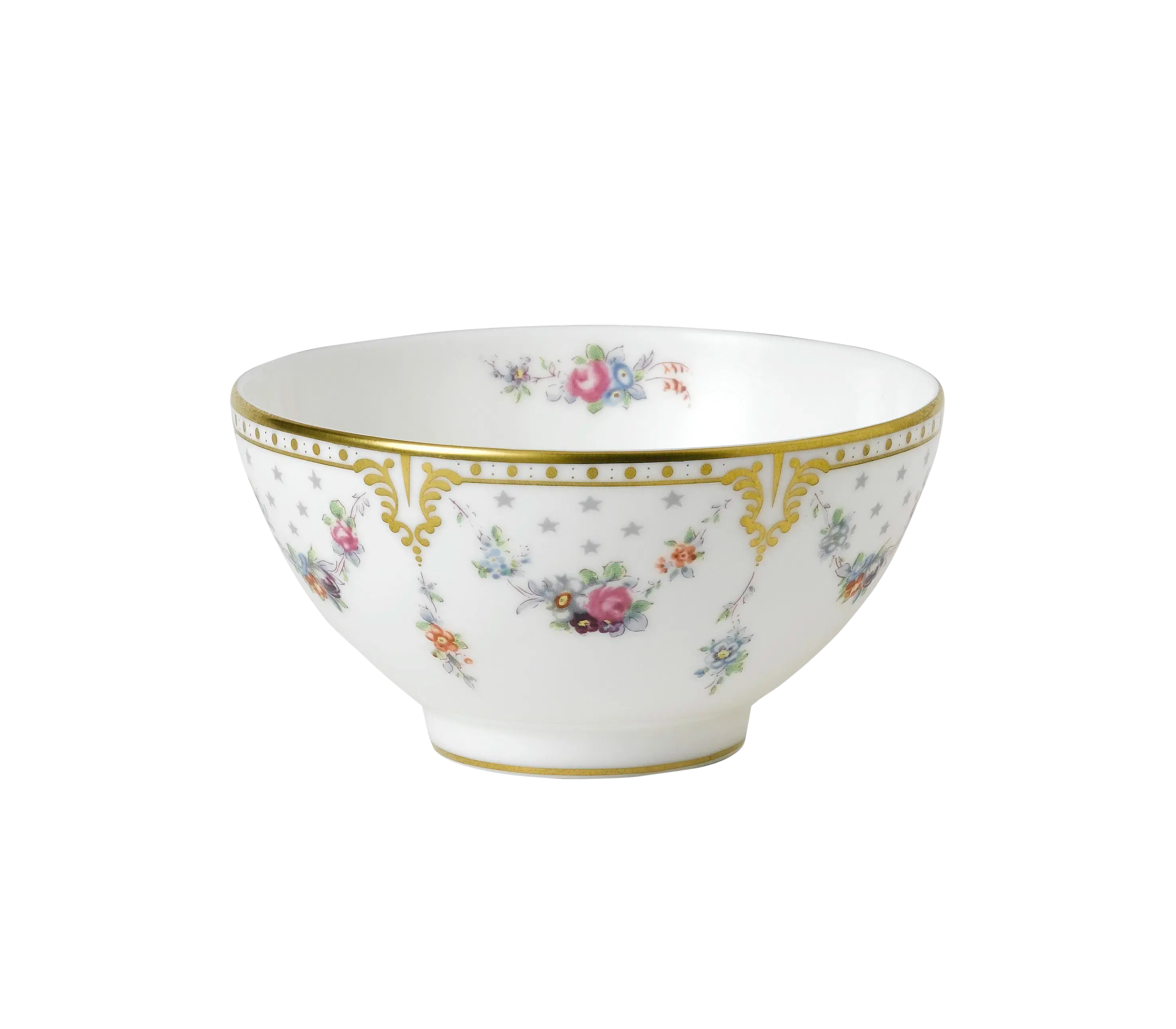 Royal Crown Derby Antoinette Rice Footed Bowl
