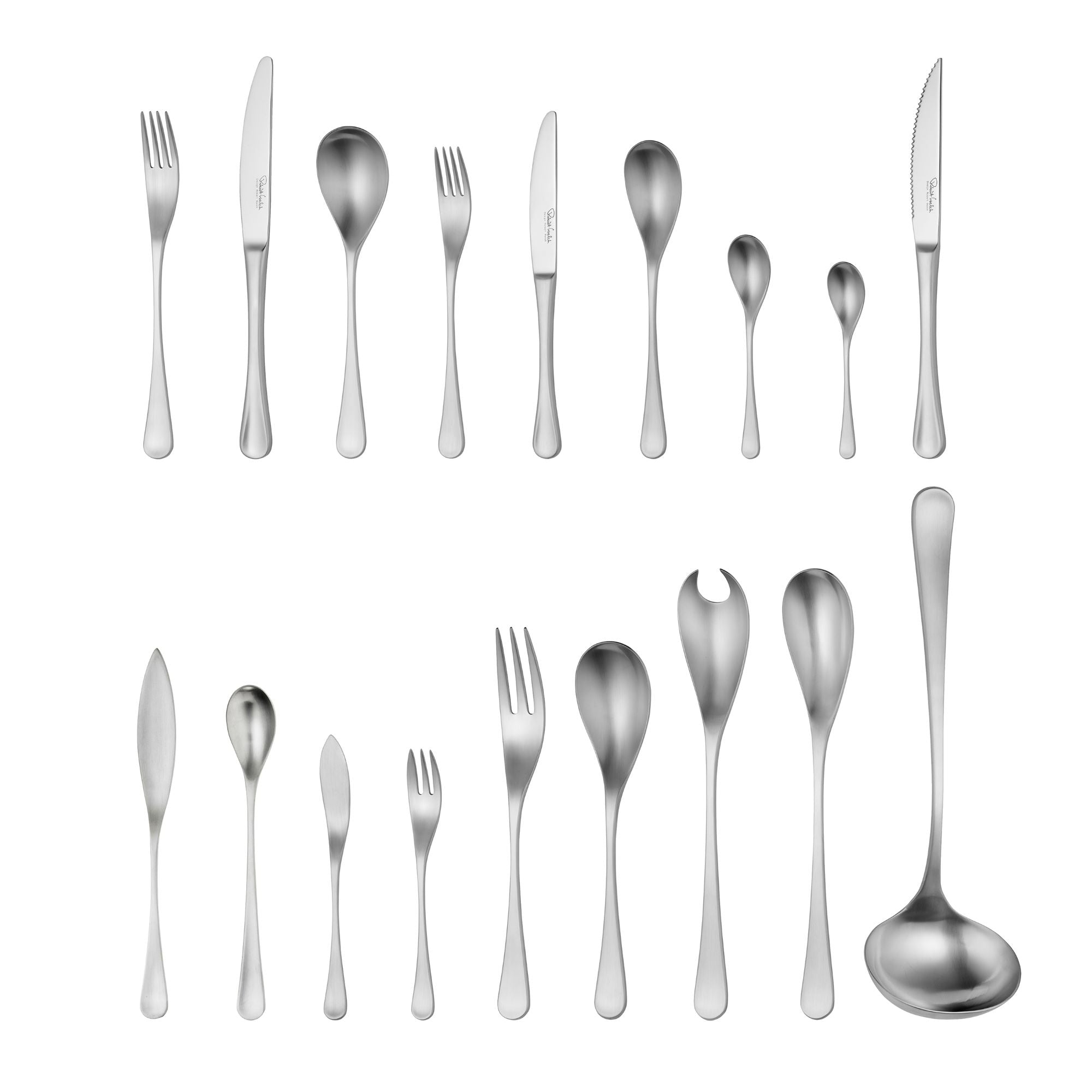 RW2 Satin Salad Servers