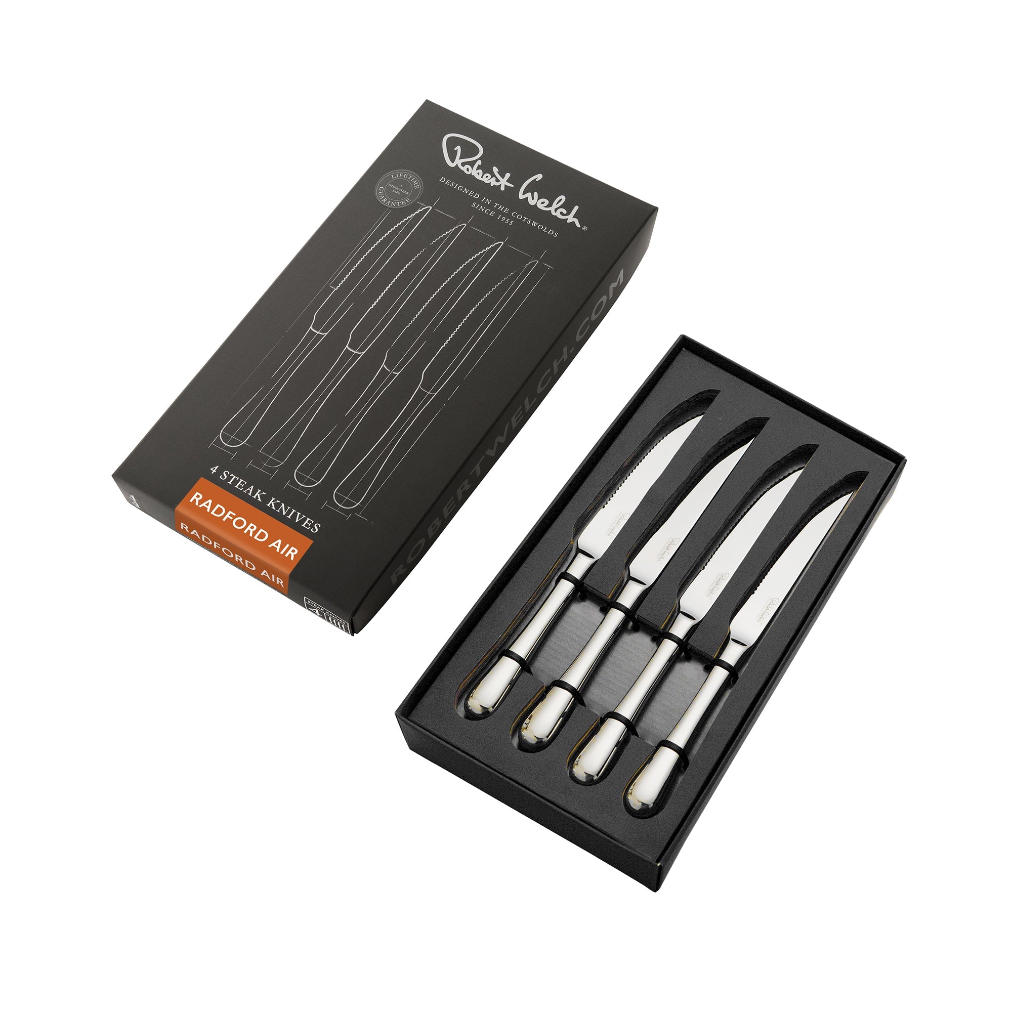 Radford Air Bright Steak Knife, Set of 4