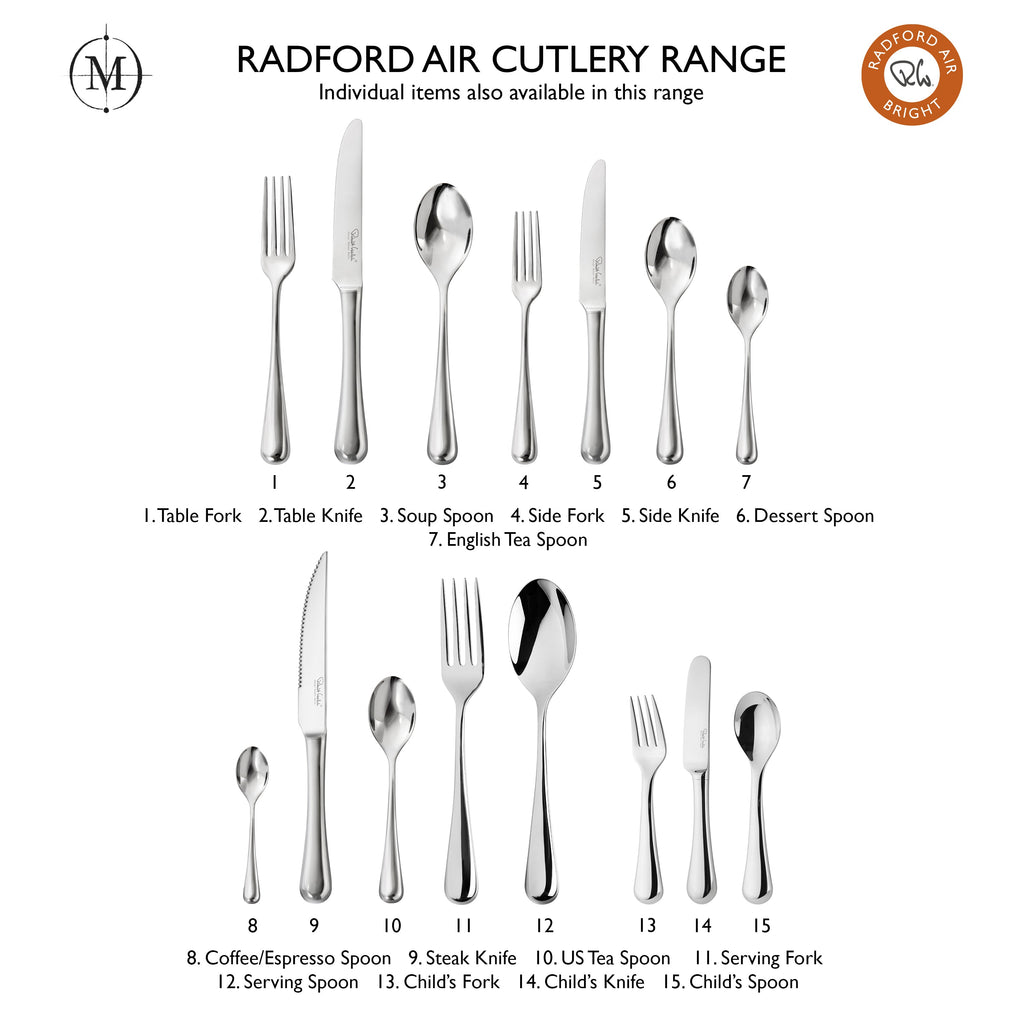 Radford Air Bright Steak Knife, Set of 4