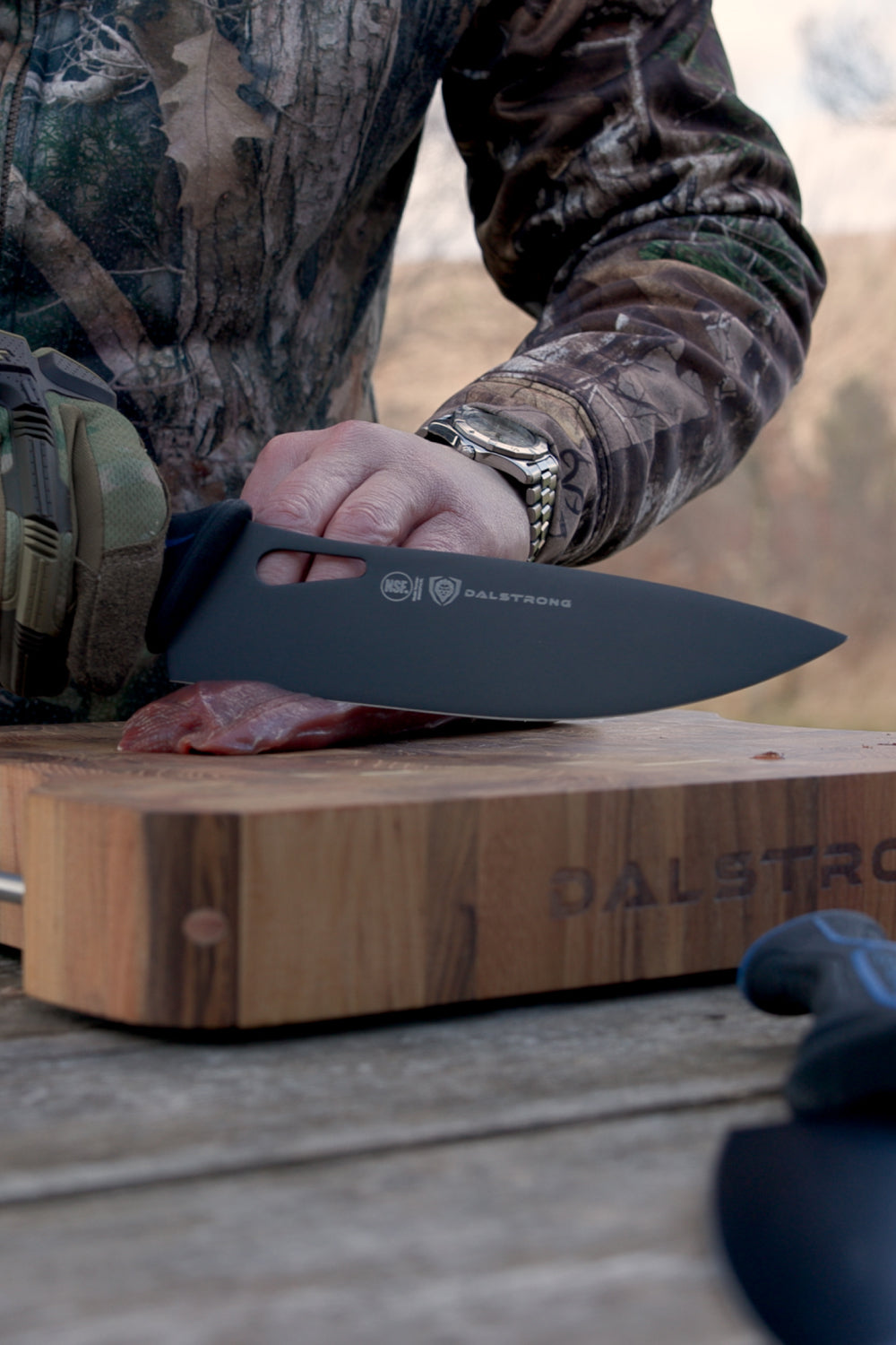 Chef's Knife 8" | Night Shark Series | NSF Certified | Dalstrong ©