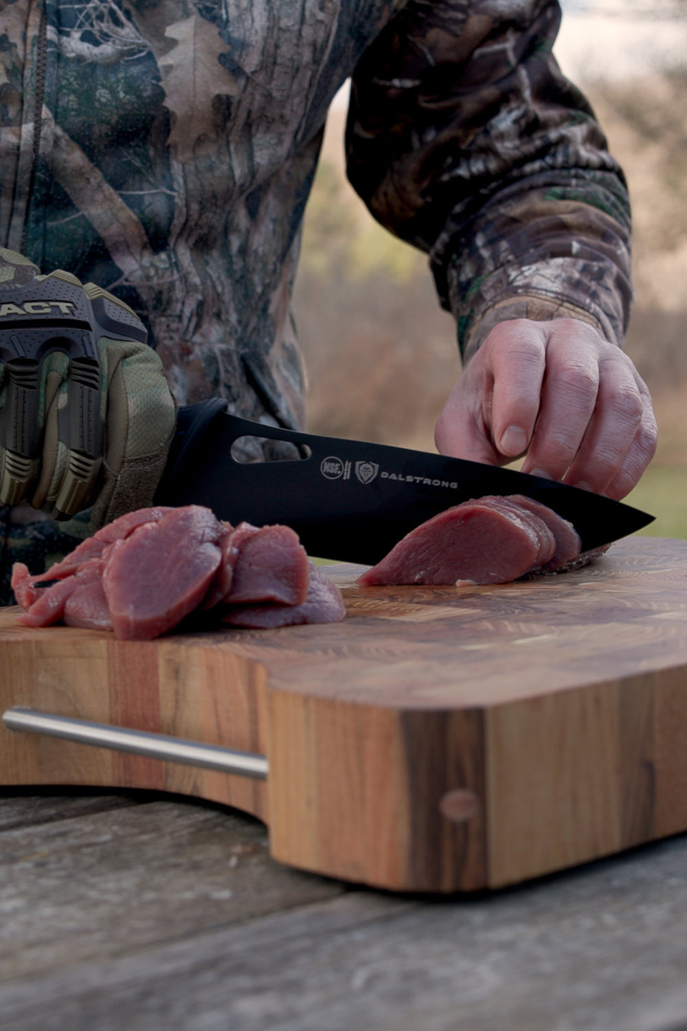 Chef's Knife 8" | Night Shark Series | NSF Certified | Dalstrong ©