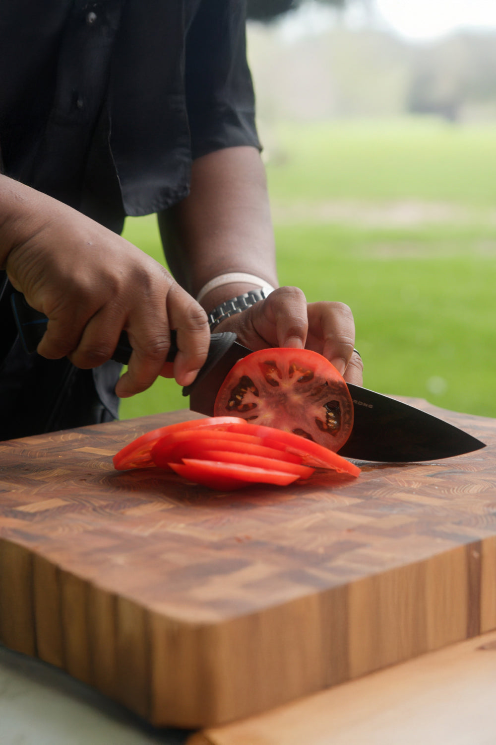 Chef's Knife 8" | Night Shark Series | NSF Certified | Dalstrong ©