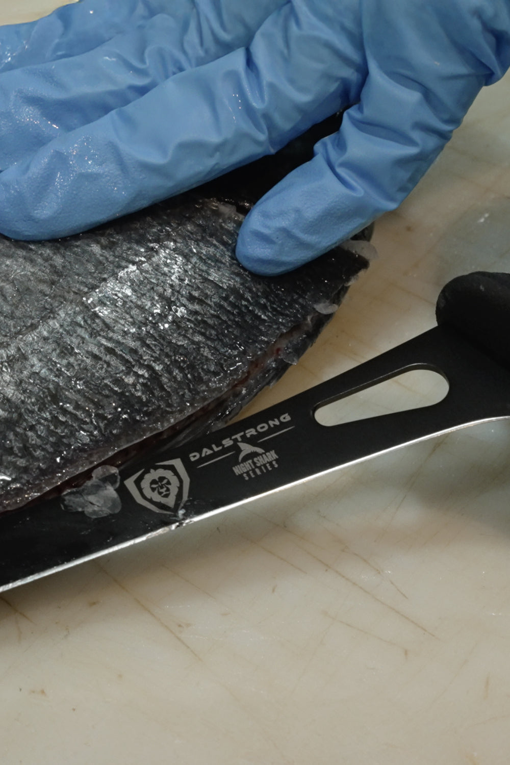 Fillet Knife 7" | Night Shark Series | Flexible Blade | NSF Certified | Dalstrong ©