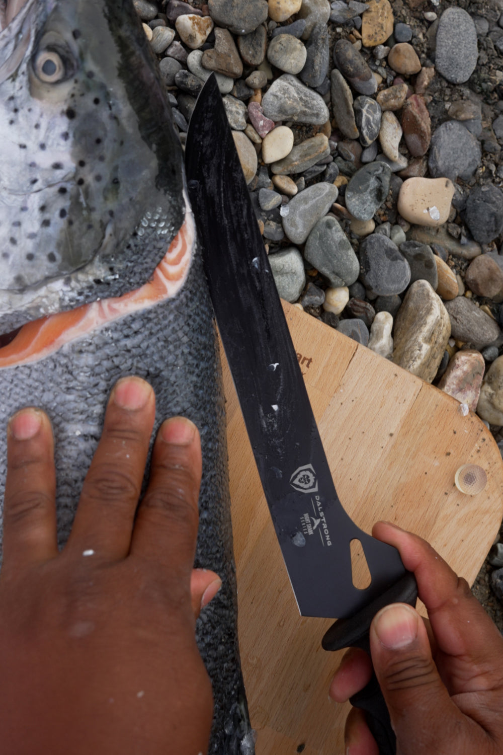 Offset Slicing & Carving Knife 10" | Night Shark Series | NSF Certified | Dalstrong ©