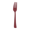 Red Disposable Plastic Party Forks
