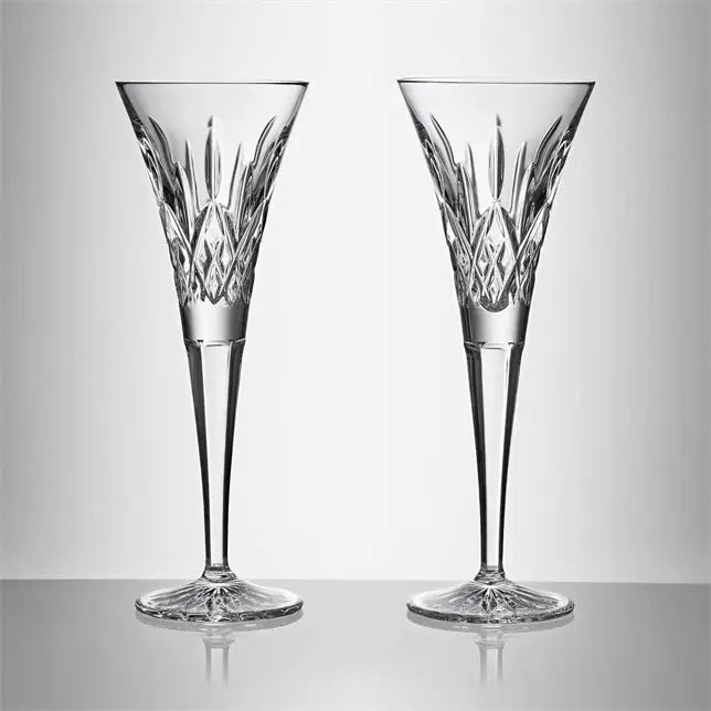 Waterford Lismore Toasting Flute Glass 170ml Set of 2