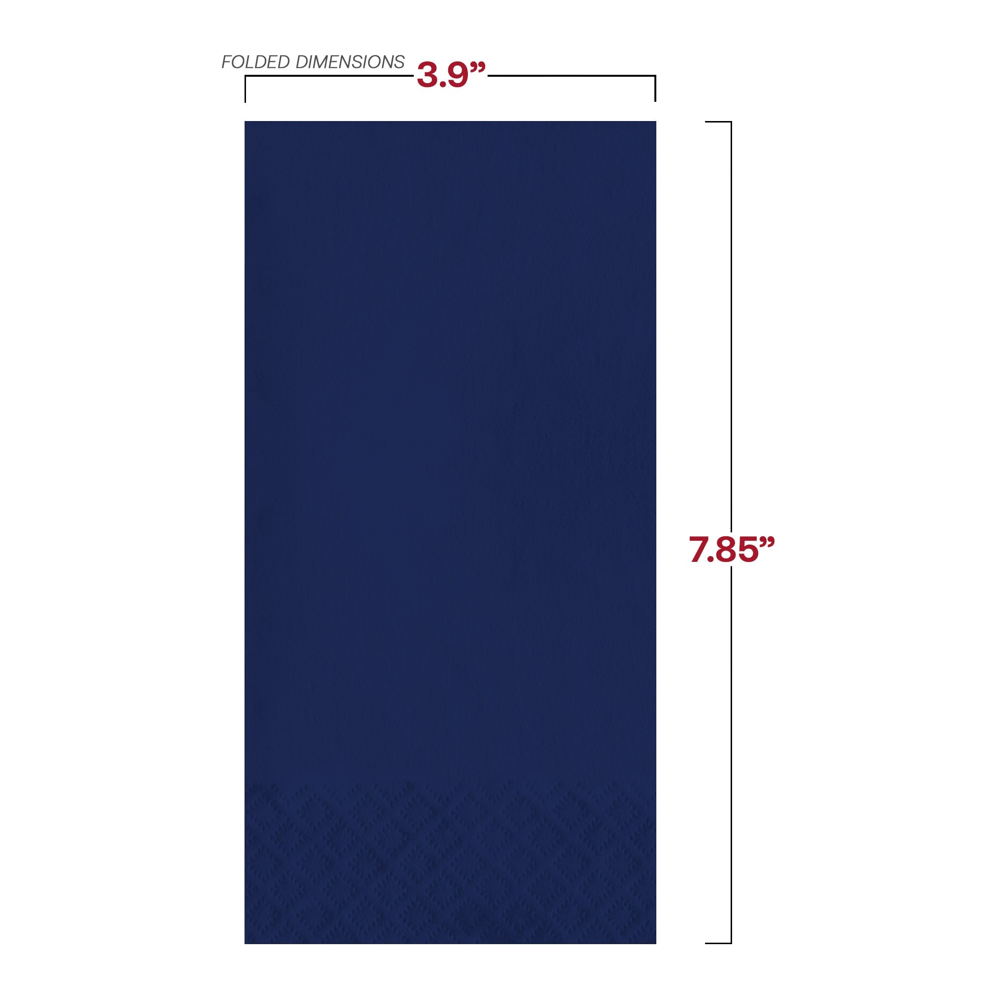 Navy Blue Paper Dinner Napkins