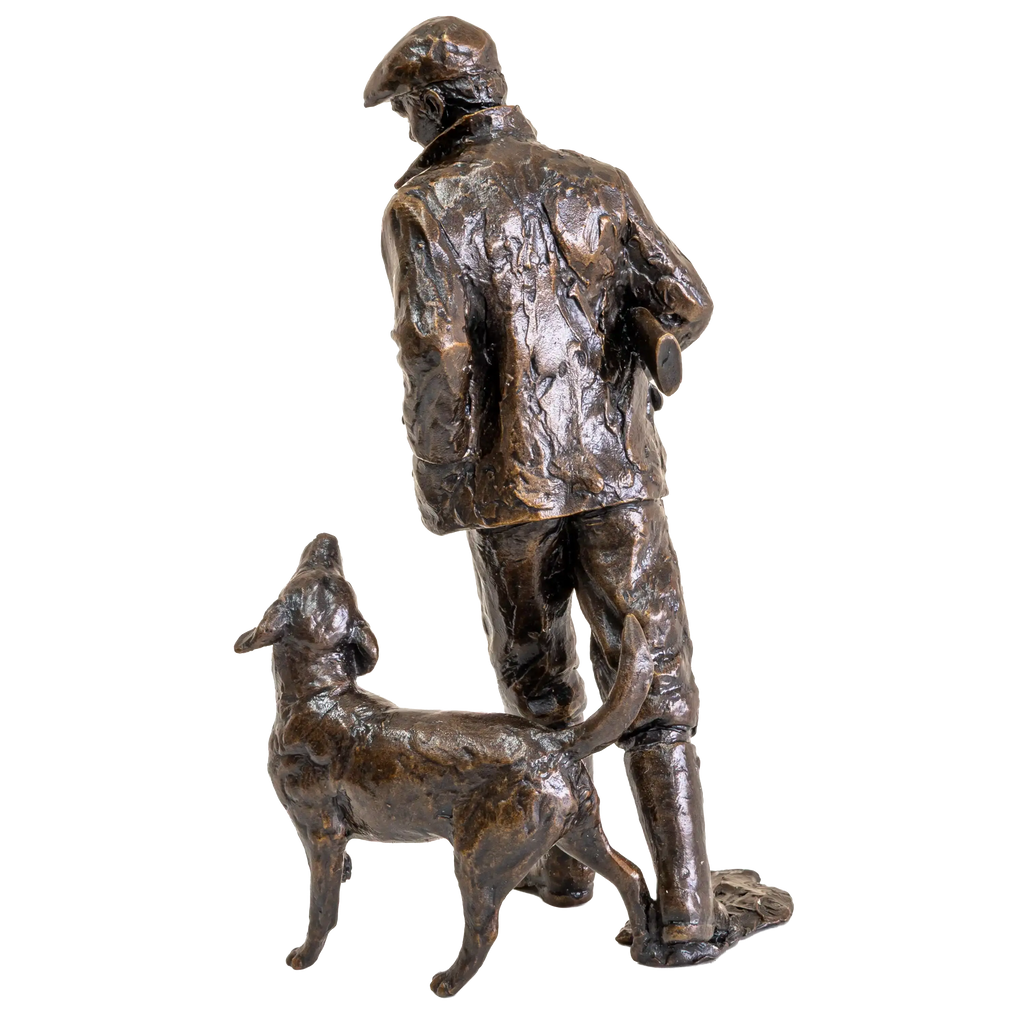 Richard Cooper Bronze Country Pursuits Collection Close Company Figurine