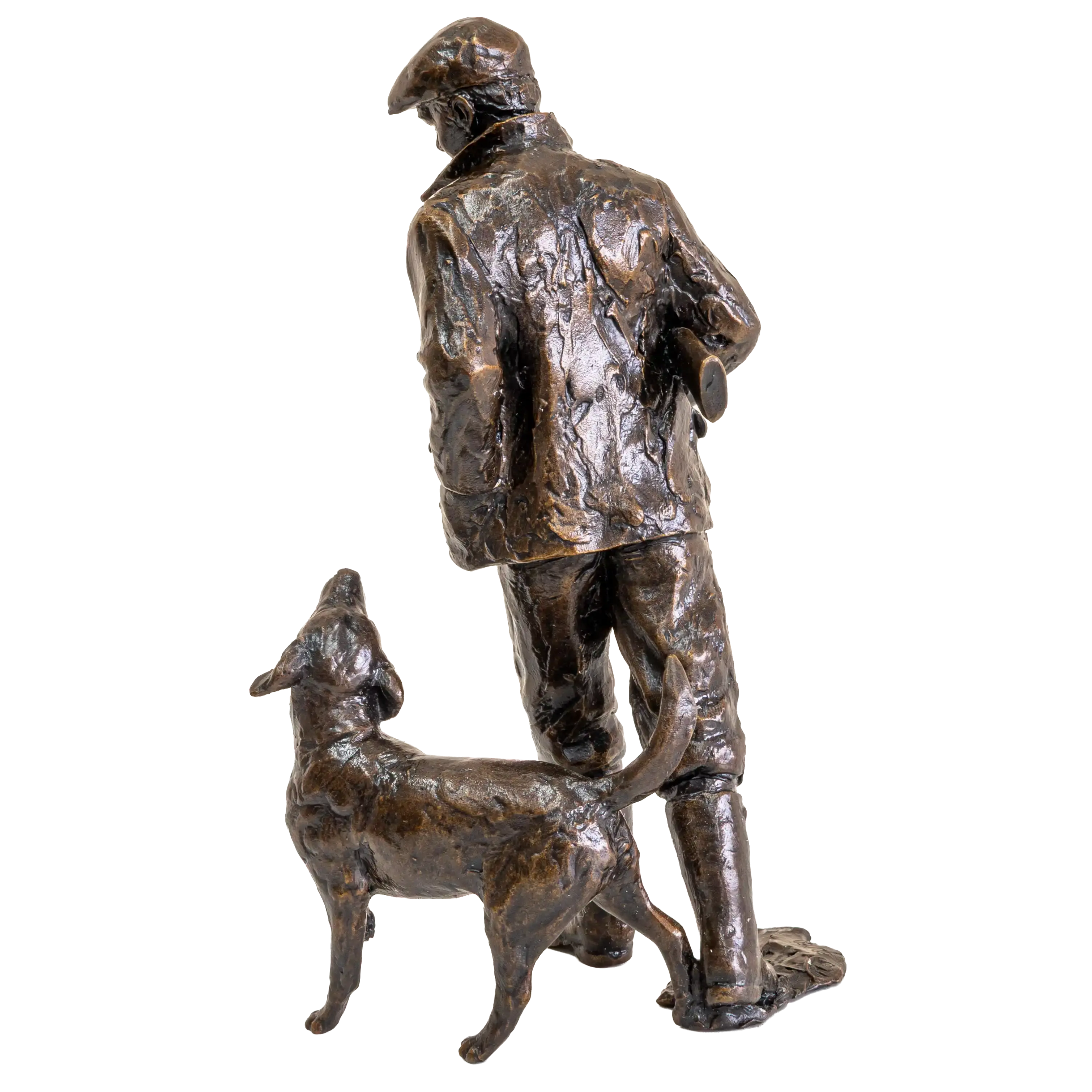 Richard Cooper Bronze Country Pursuits Collection Close Company Figurine