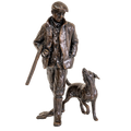 Richard Cooper Bronze Country Pursuits Collection Close Company Figurine