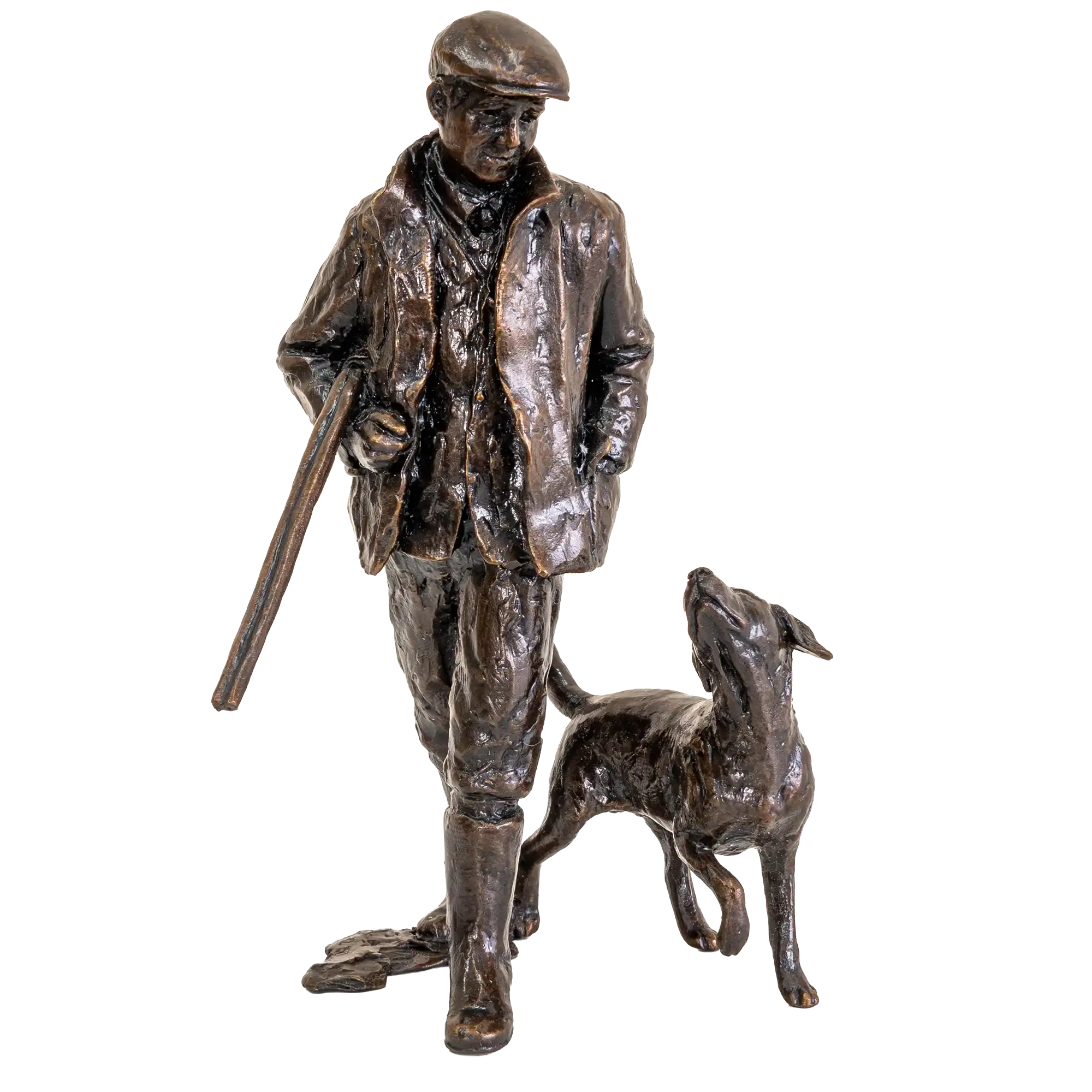 Richard Cooper Bronze Country Pursuits Collection Close Company Figurine
