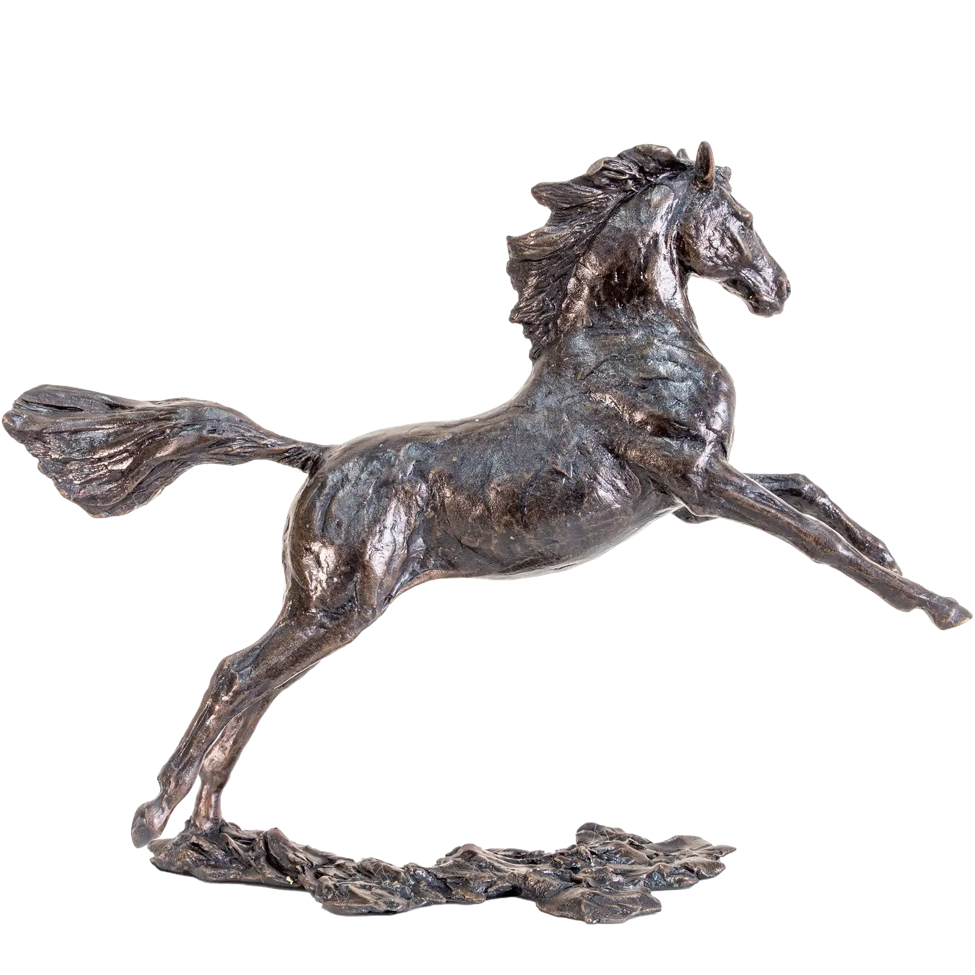 Richard Cooper Bronze Horses Collection Free Spirit Figurine