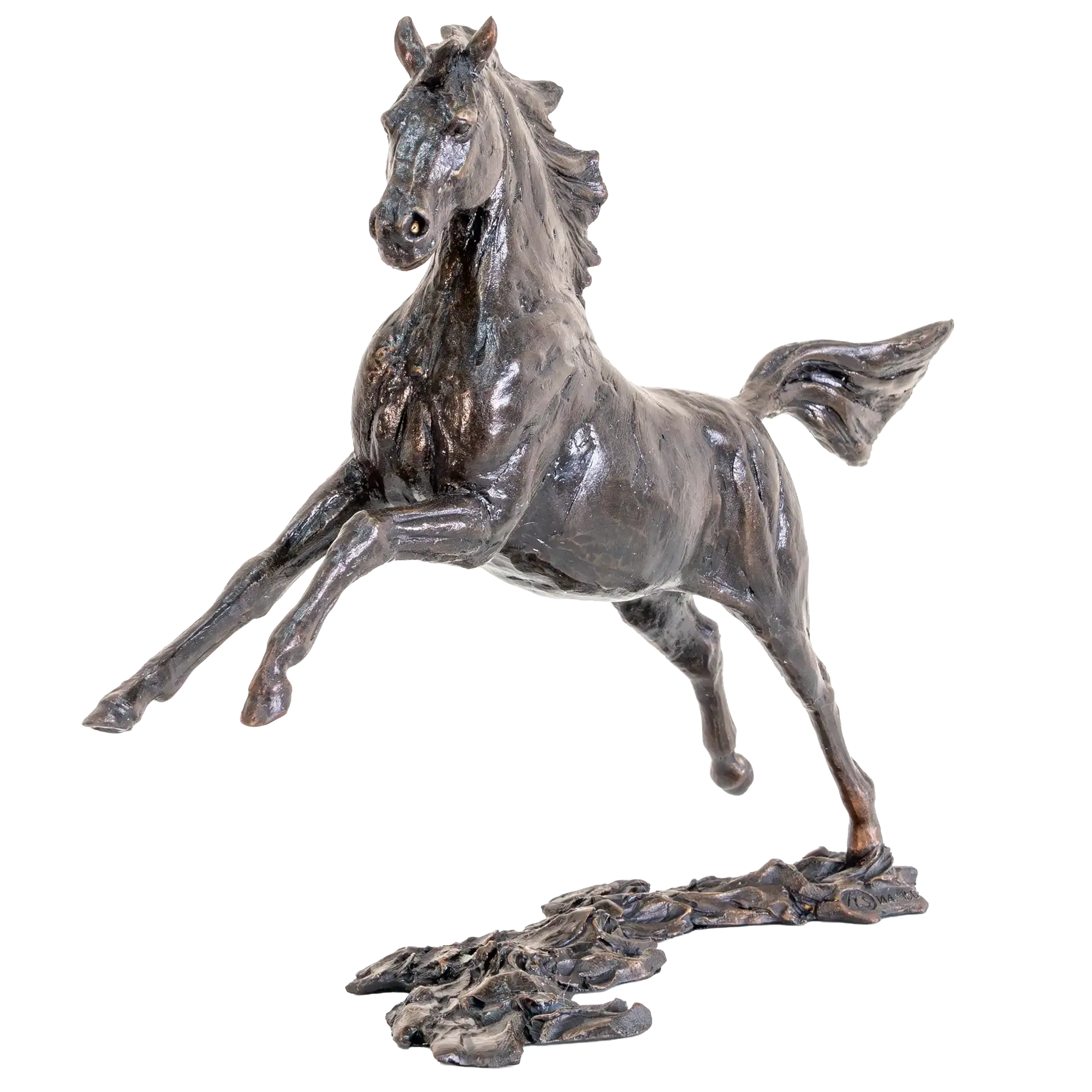 Richard Cooper Bronze Horses Collection Free Spirit Figurine