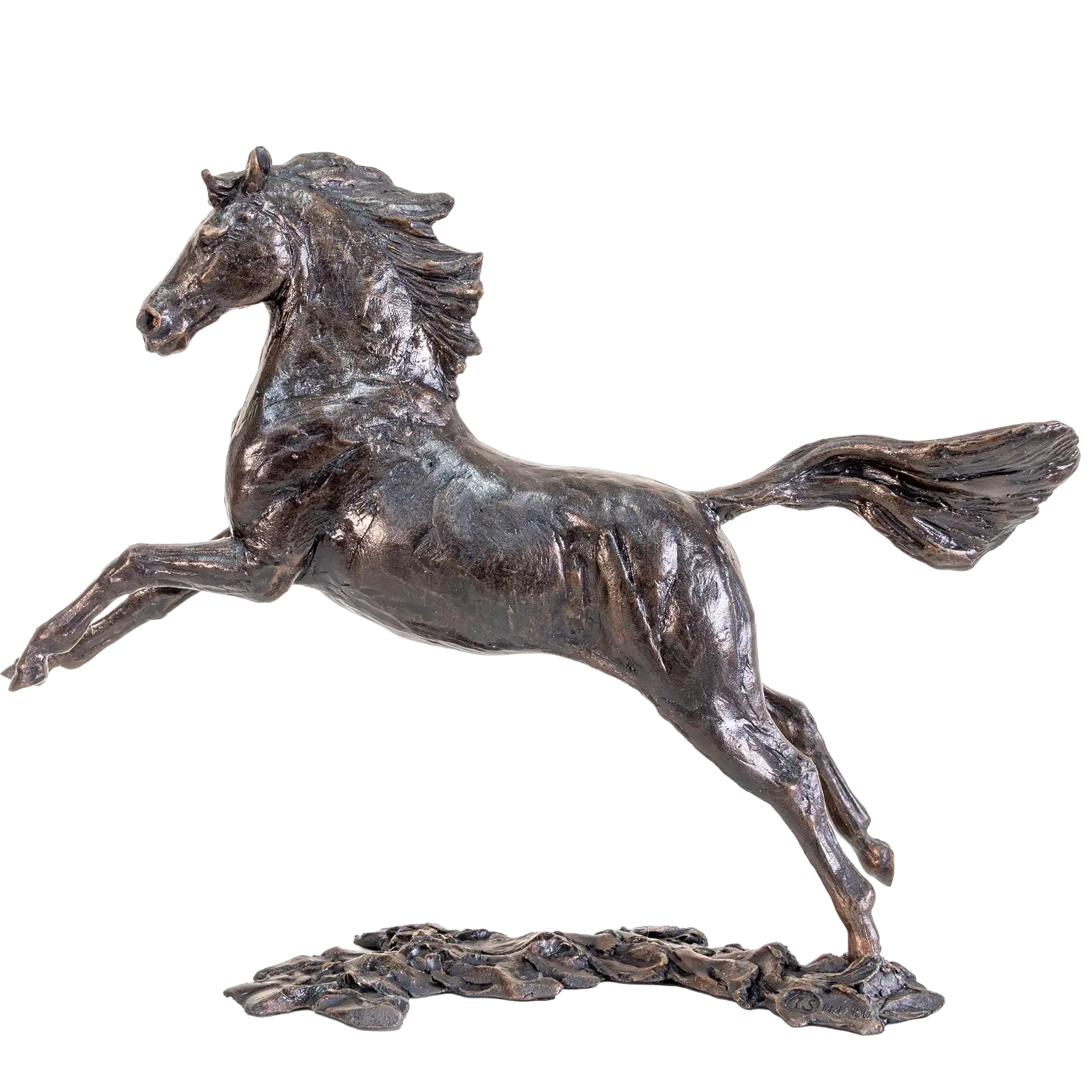 Richard Cooper Bronze Horses Collection Free Spirit Figurine