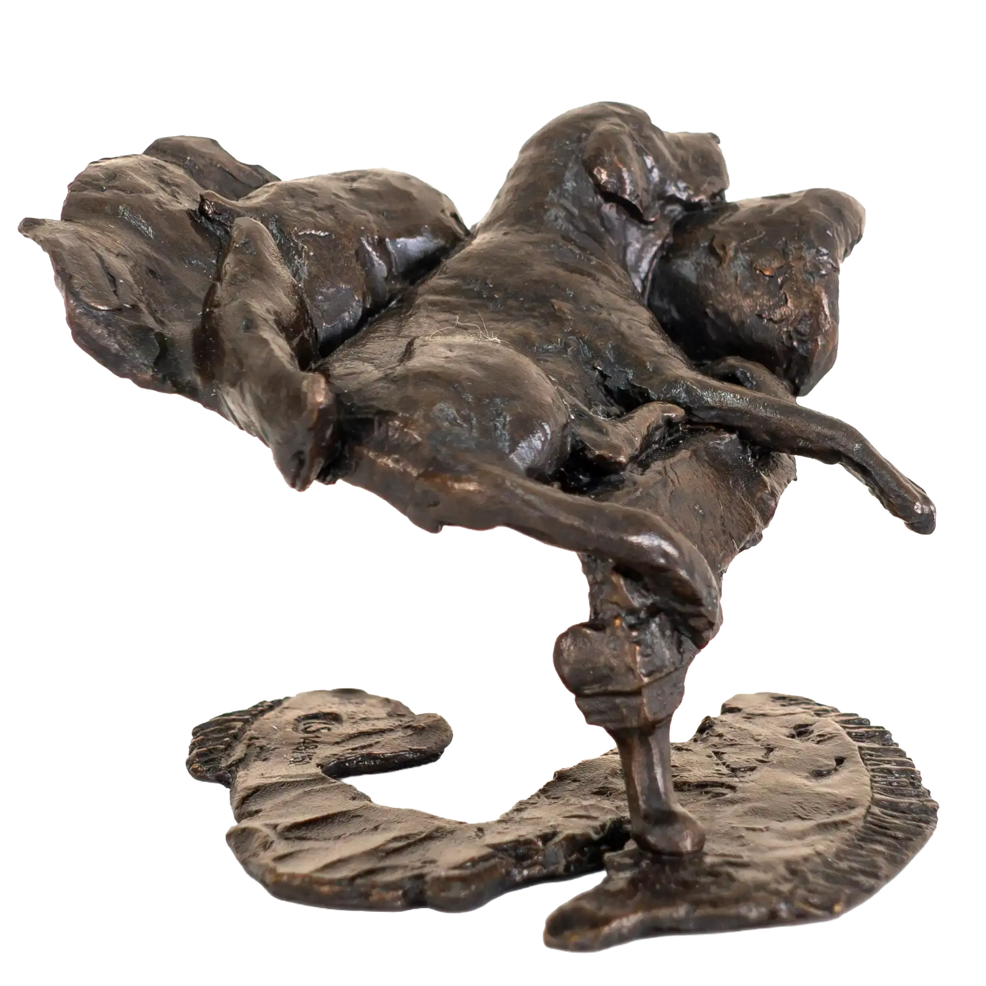 Richard Cooper Limited Edition Bronze Labrador in Arm Chair Figurine