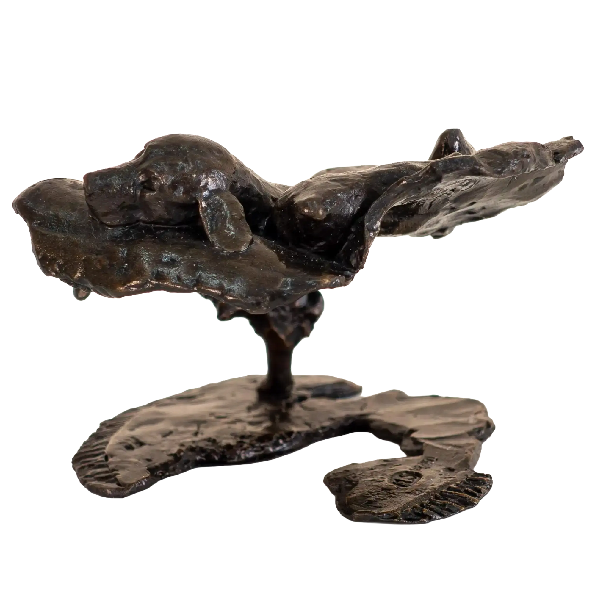 Richard Cooper Limited Edition Bronze Labrador in Arm Chair Figurine