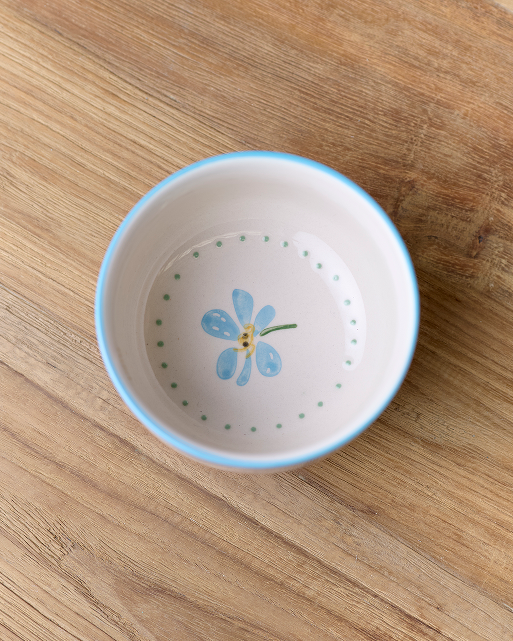 Set of June's Garden Condiment Bowls / Forget Me Not