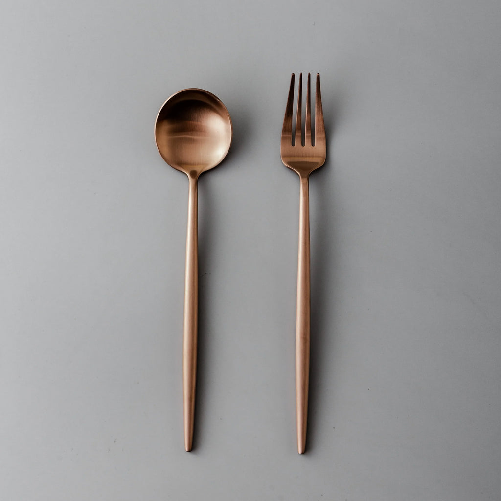 Gilded Serving Utensils & Salad Servers