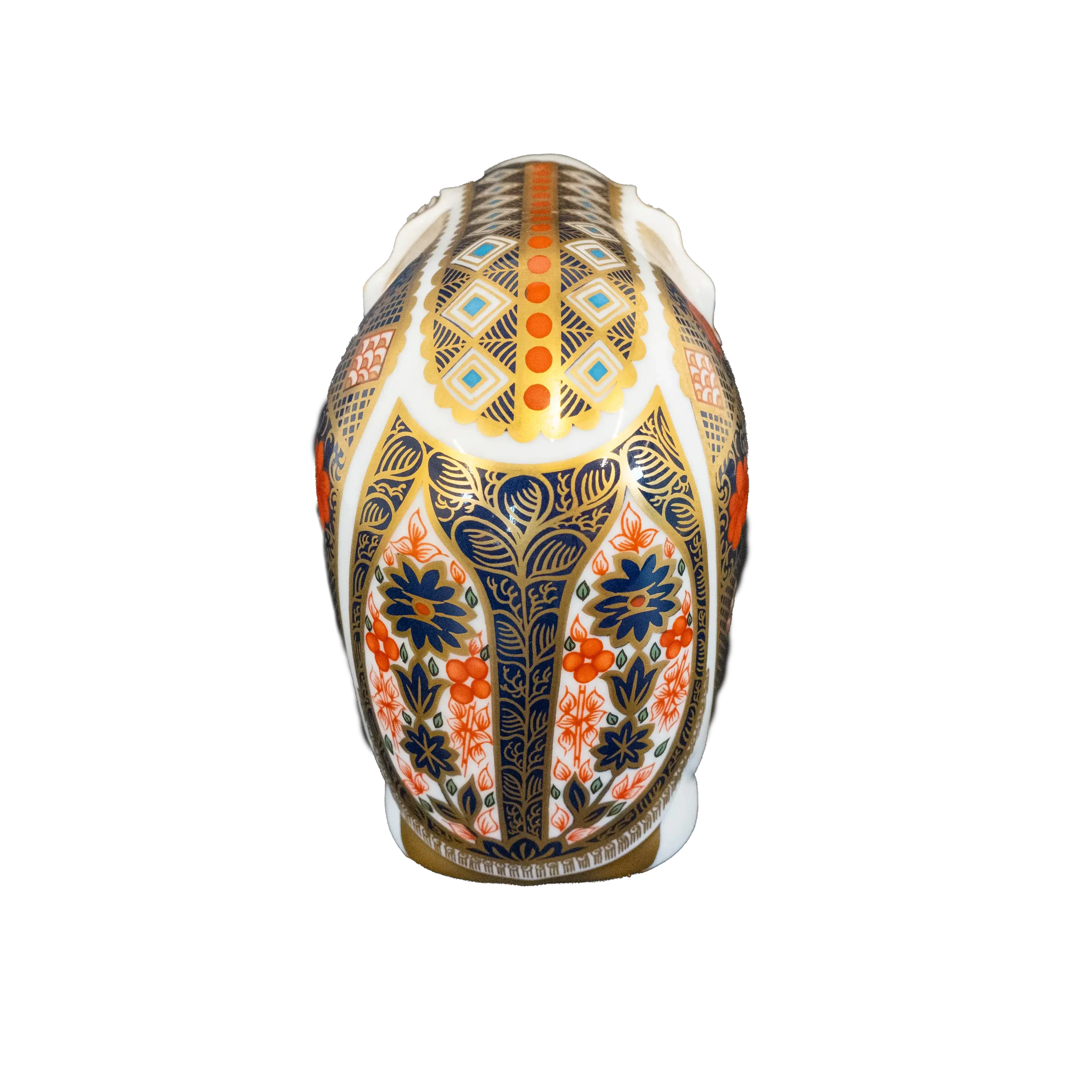 Royal Crown Derby Imari Small Elephant Paperweight
