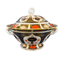 Royal Crown Derby Imari 1128 Soup Tureen & Stand