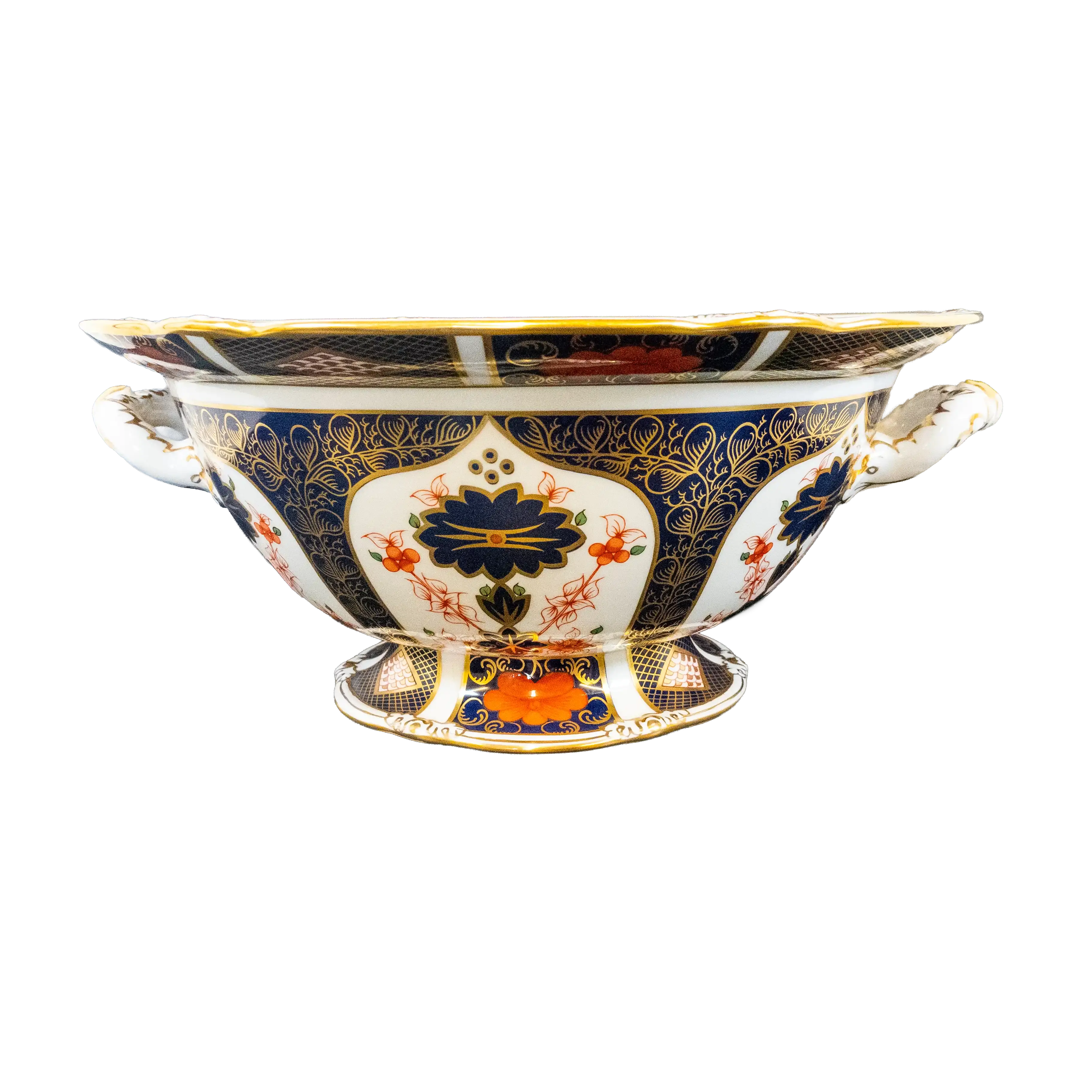 Royal Crown Derby Imari 1128 Soup Tureen & Stand