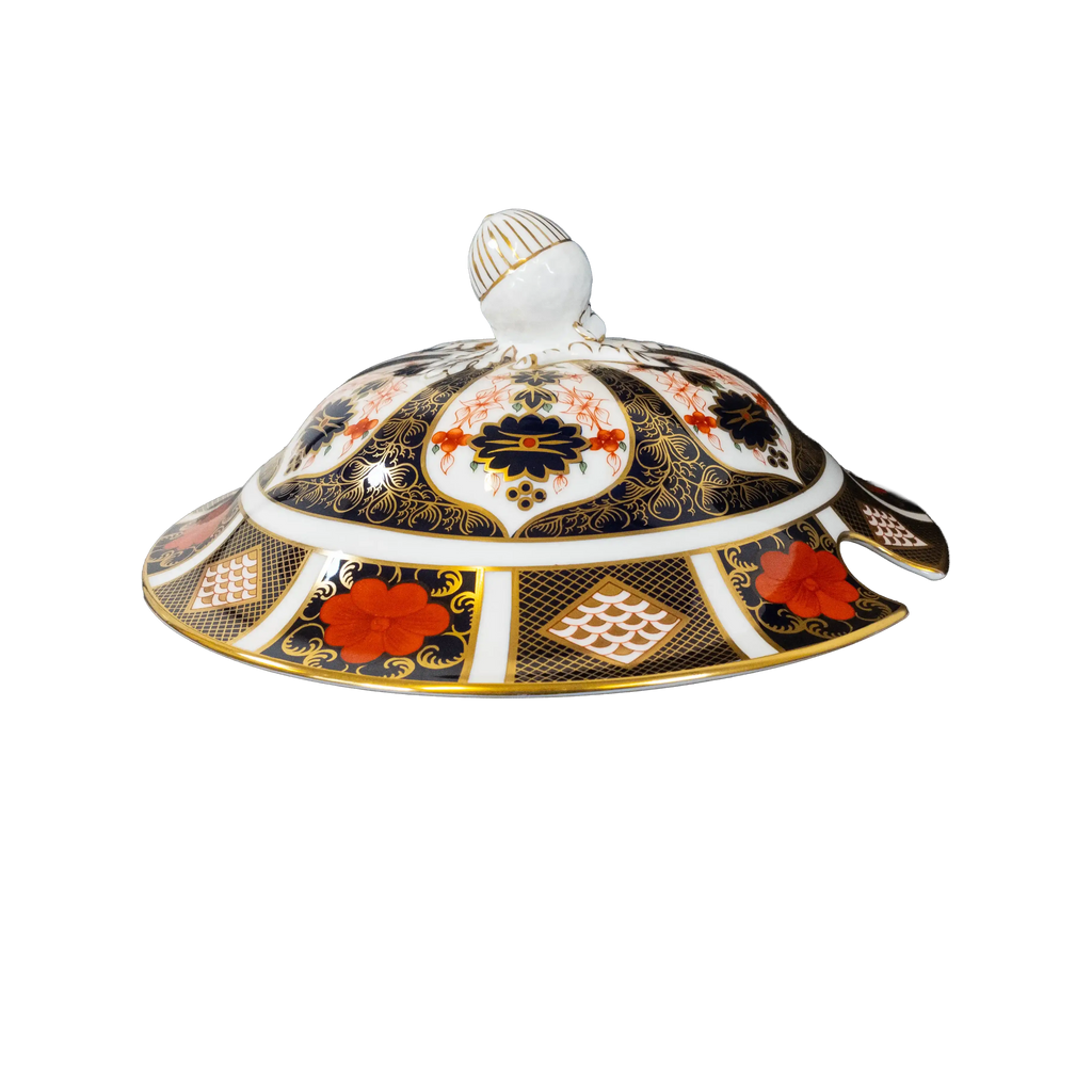 Royal Crown Derby Imari 1128 Soup Tureen & Stand