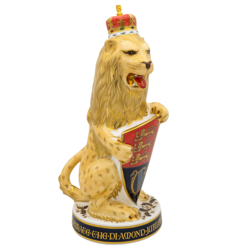 Royal Crown Derby Heraldic Lion (England) Paperweight