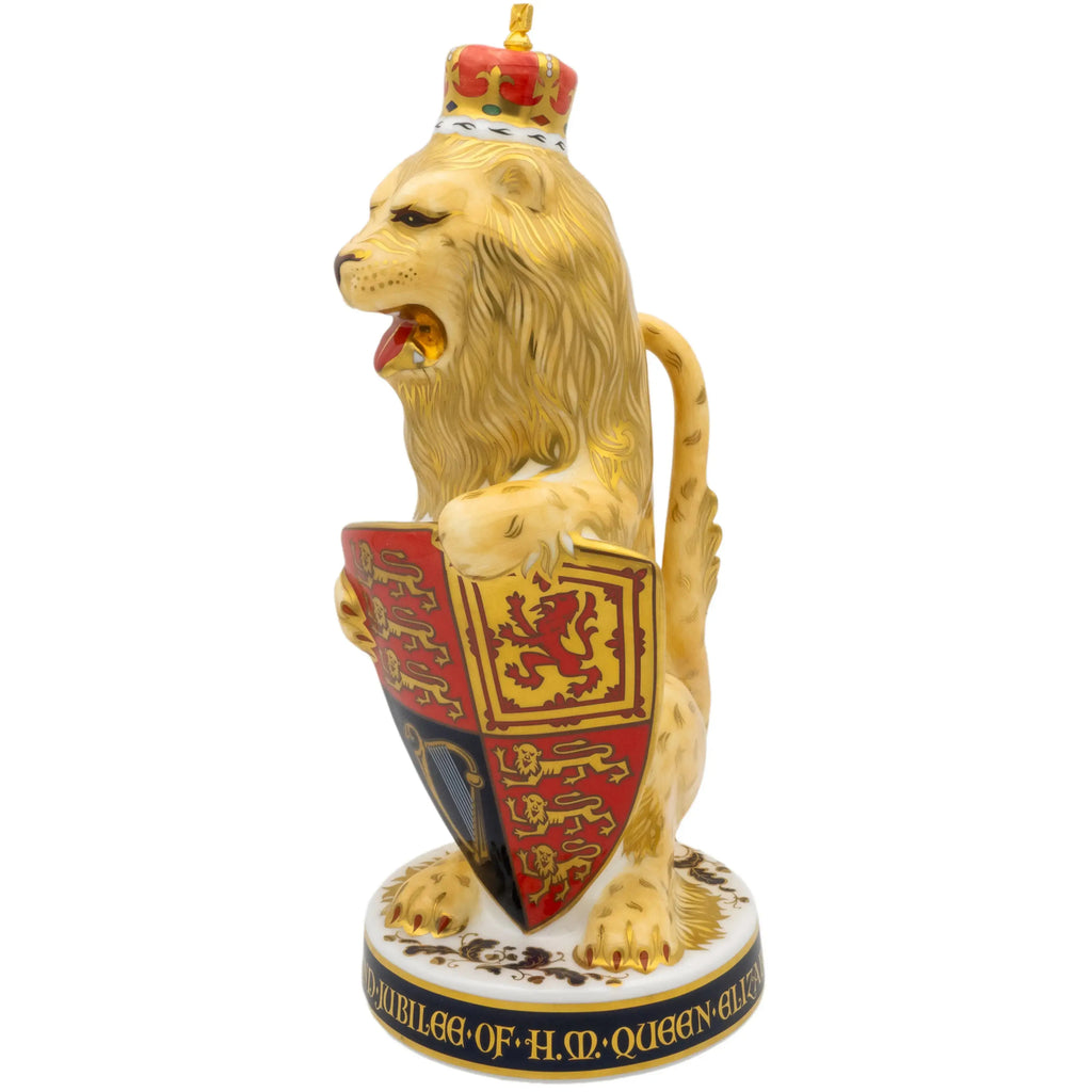 Royal Crown Derby Heraldic Lion (England) Paperweight