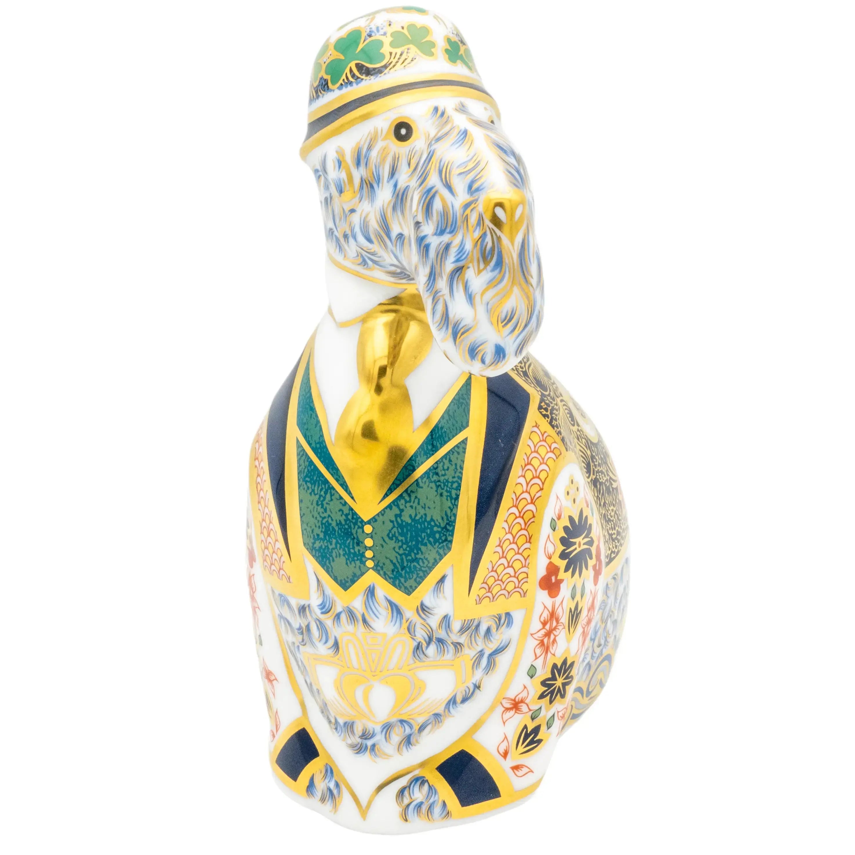 Royal Crown Derby Irish Blue Kerry Paperweight