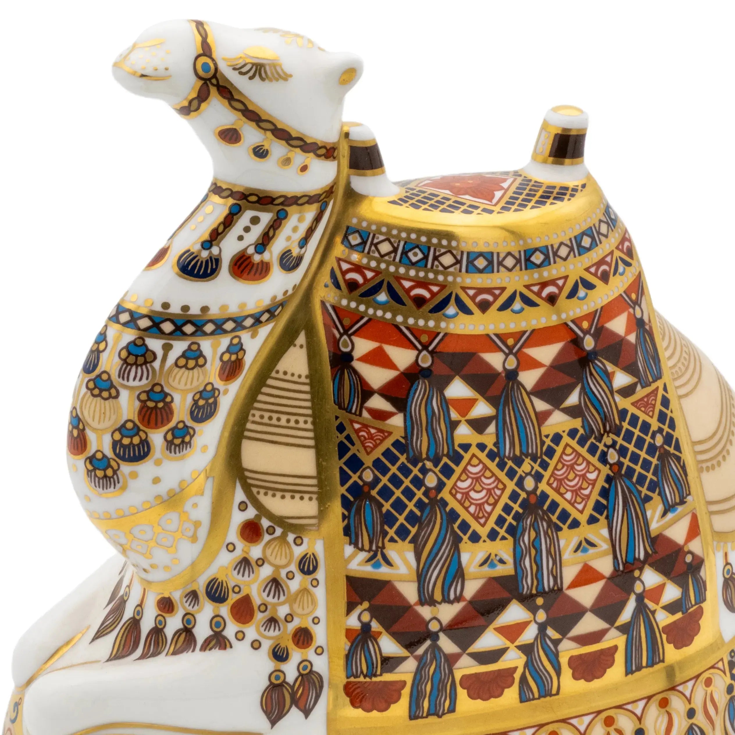 Royal Crown Derby Imari Camel Paperweight