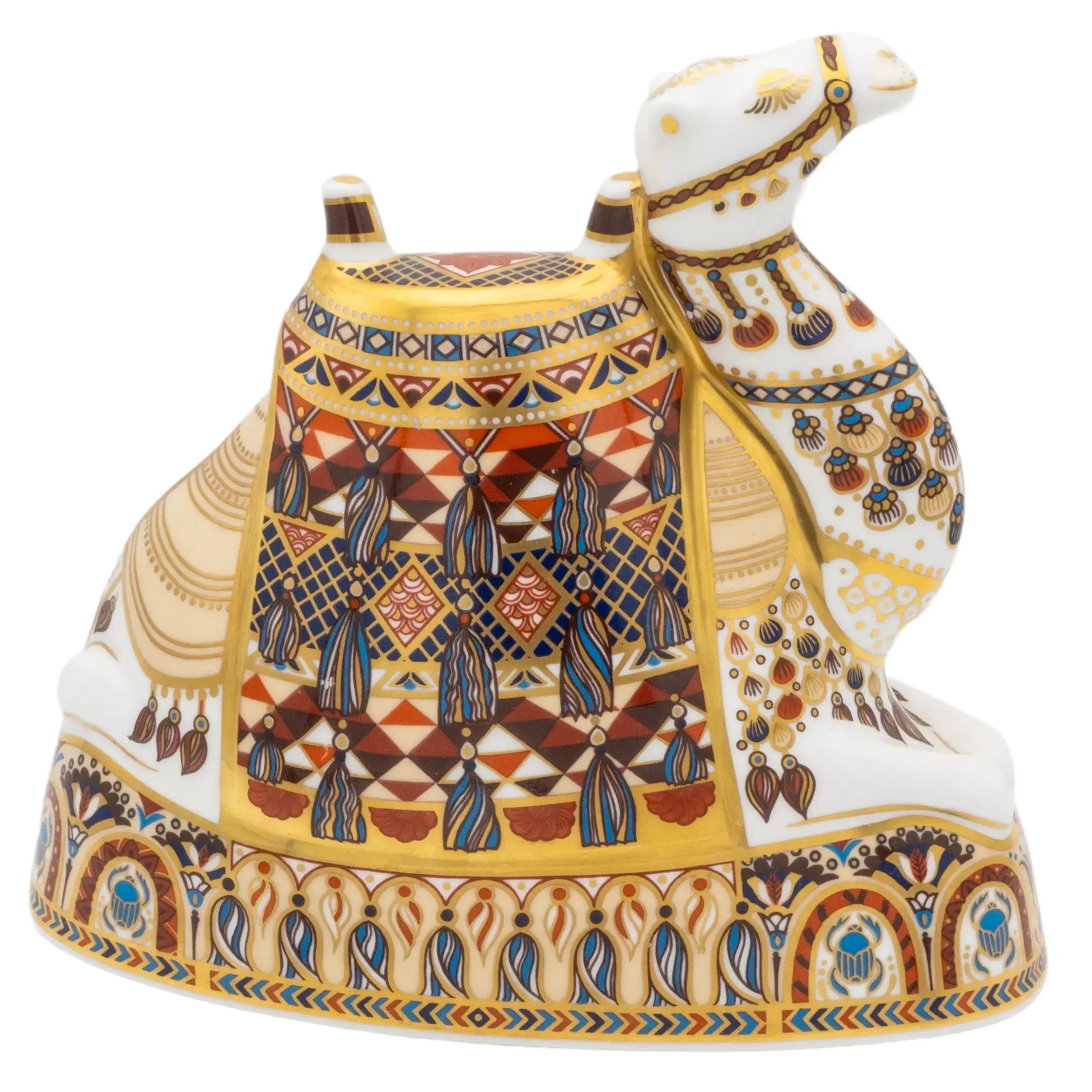 Royal Crown Derby Imari Camel Paperweight