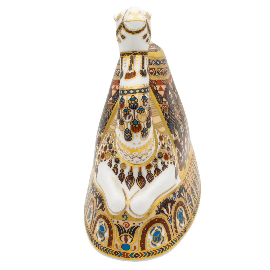Royal Crown Derby Imari Camel Paperweight