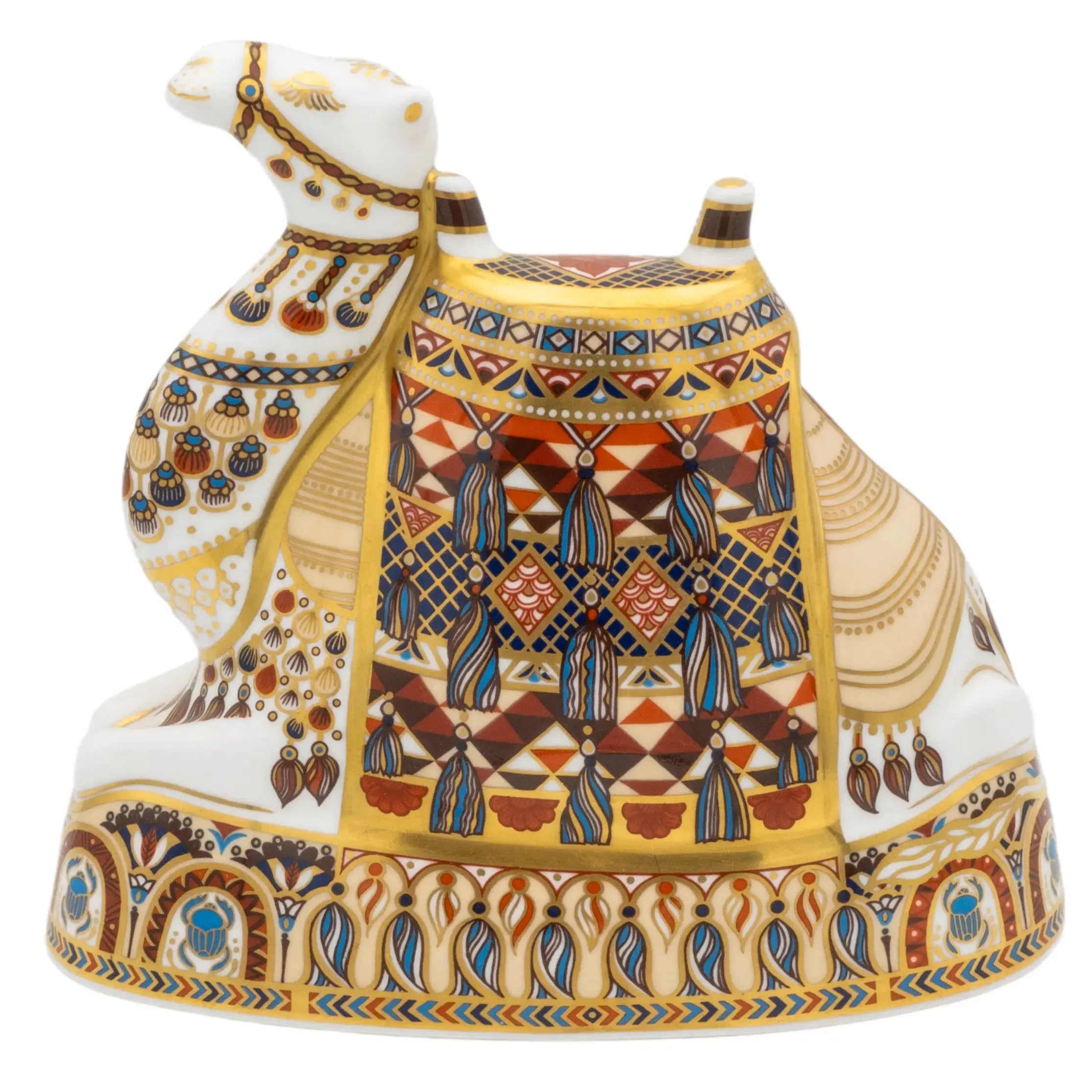 Royal Crown Derby Imari Camel Paperweight