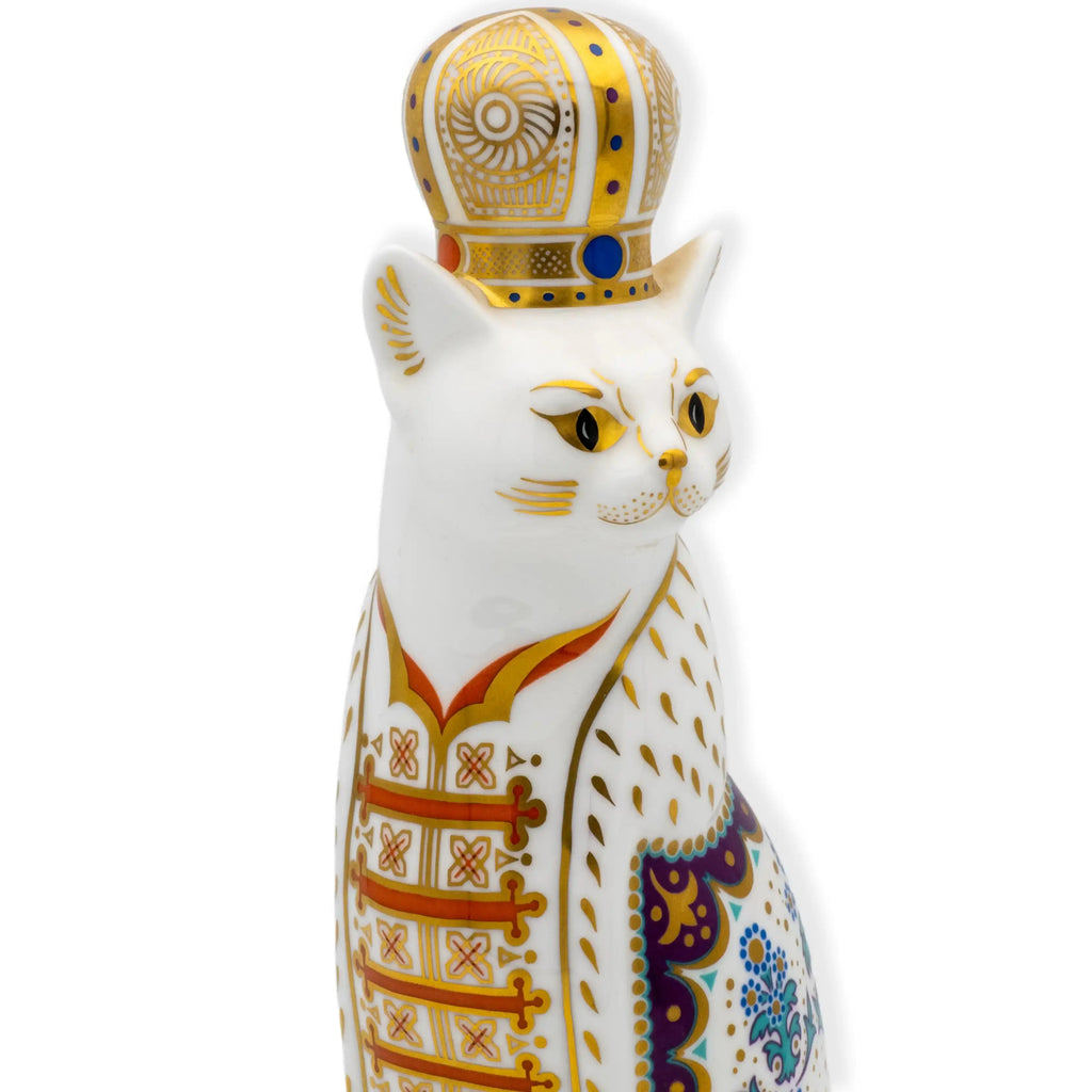 Royal Crown Derby Royal Cat Paperweight : Russian