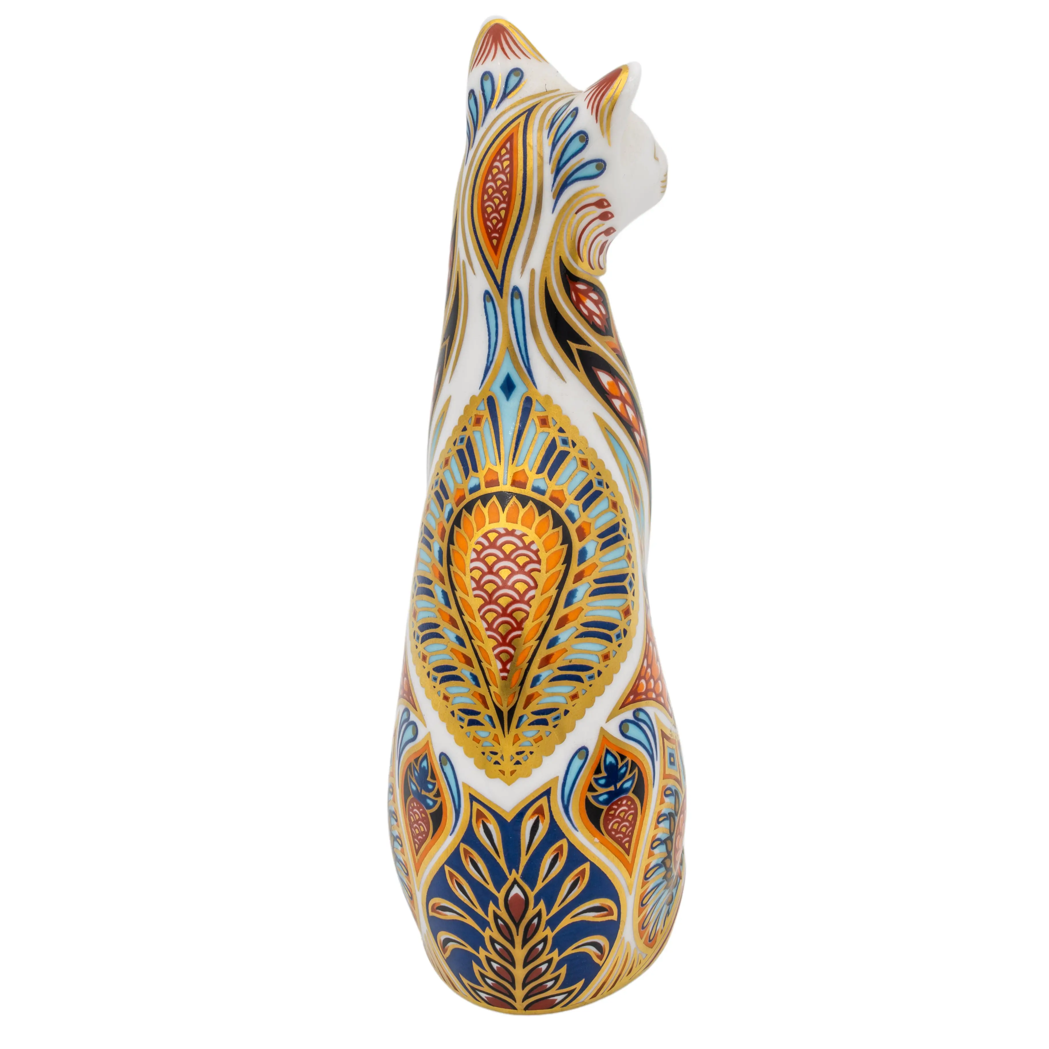 Royal Crown Derby Siamese Cat Paperweight Bone China