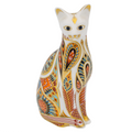 Royal Crown Derby Siamese Cat Paperweight Bone China