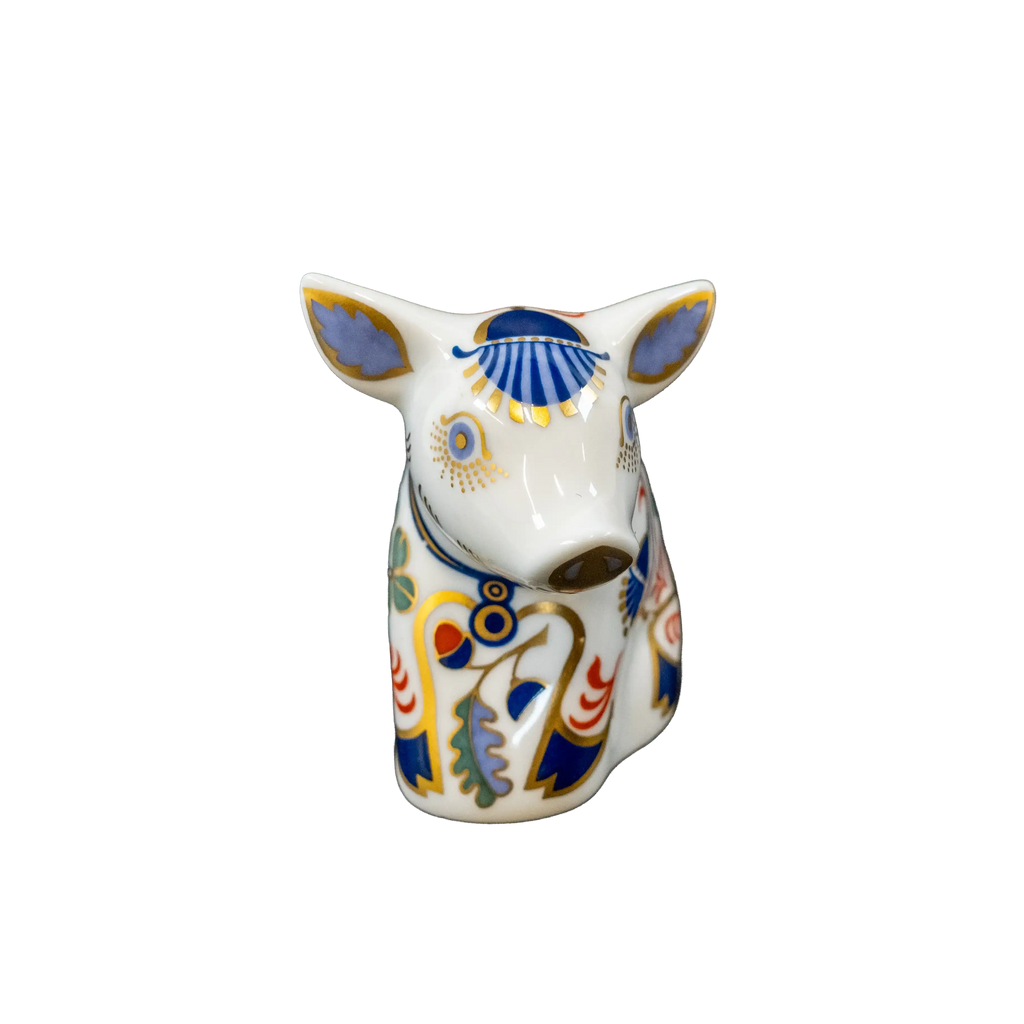 Royal Crown Derby Snuffle Piglet Paperweight