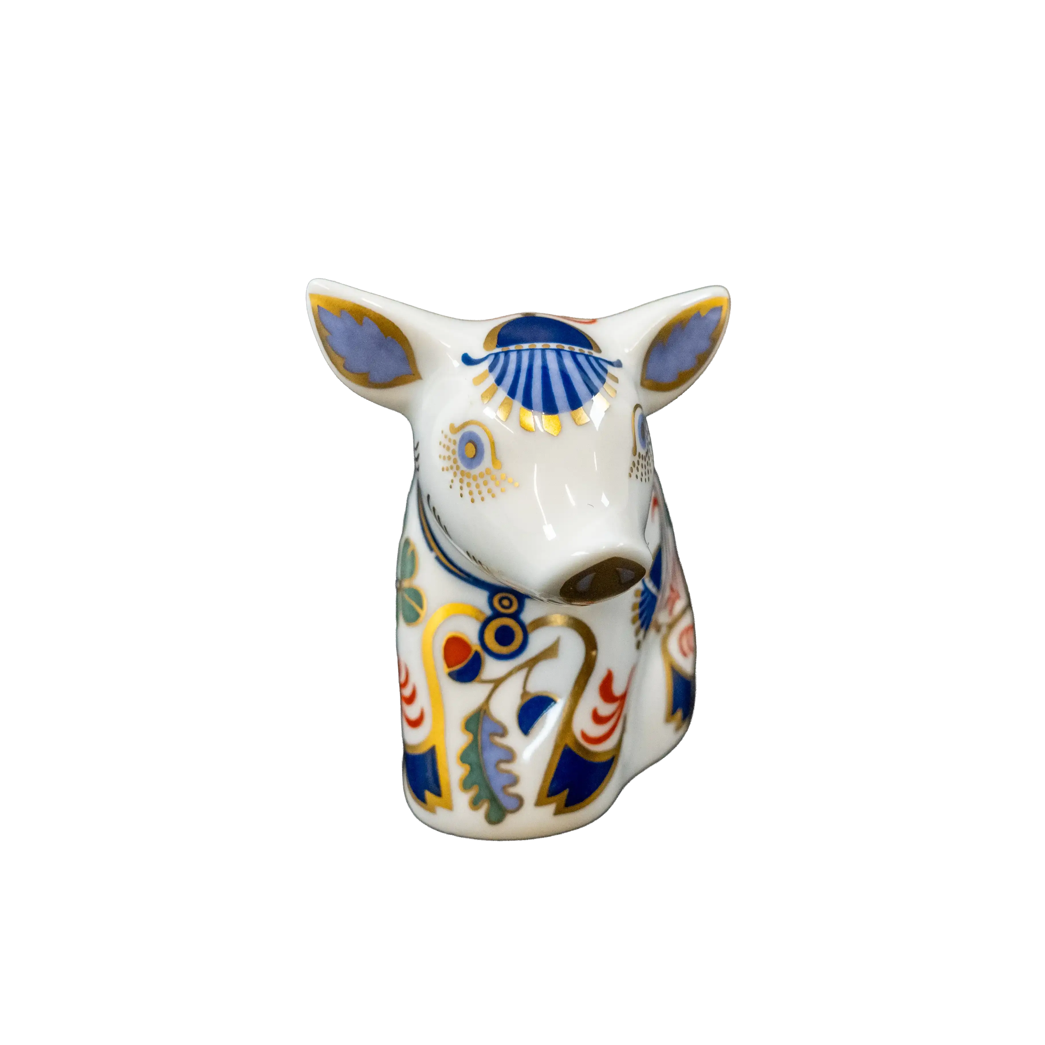 Royal Crown Derby Snuffle Piglet Paperweight