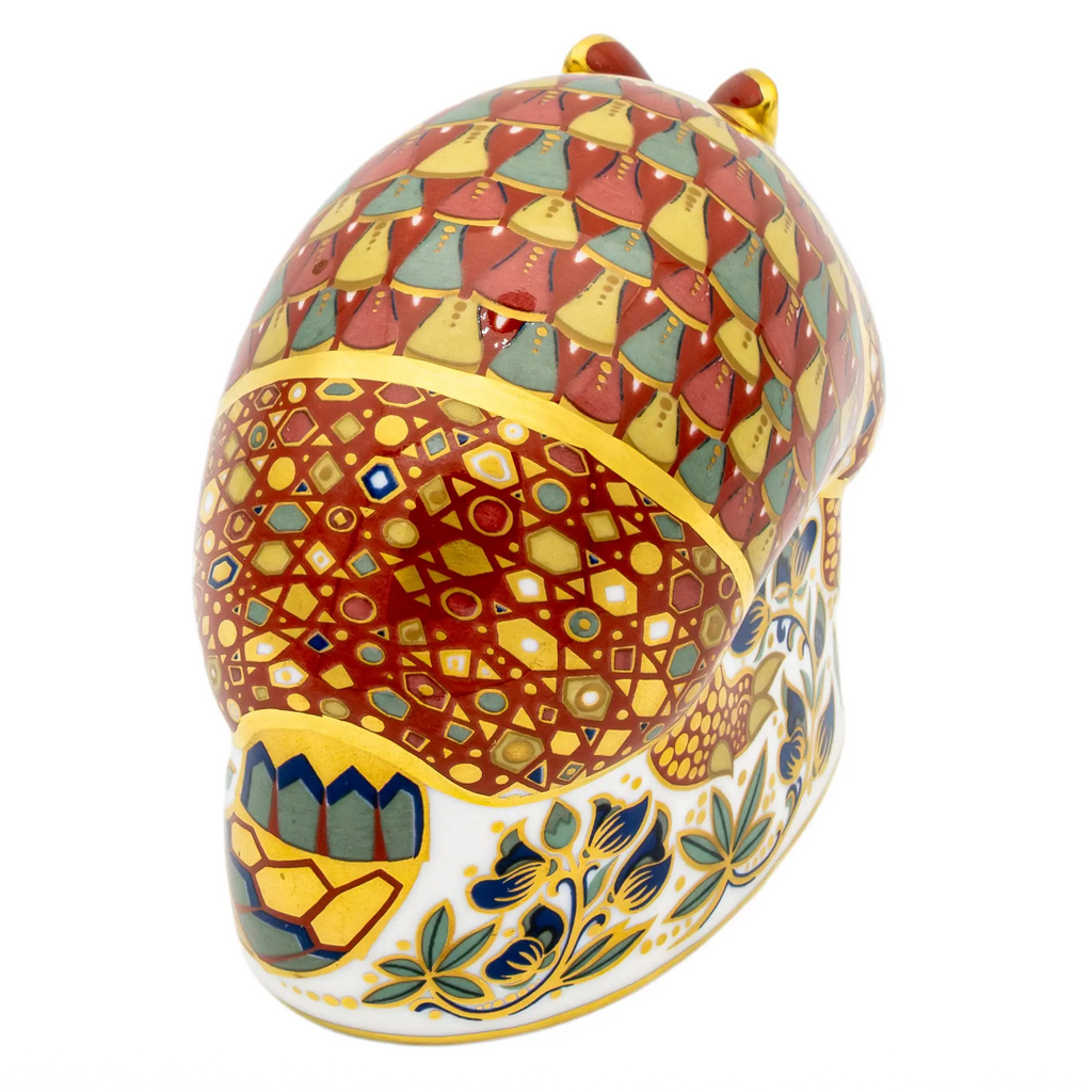 Royal Crown Derby Armadillo Paperweight Fine Bone China
