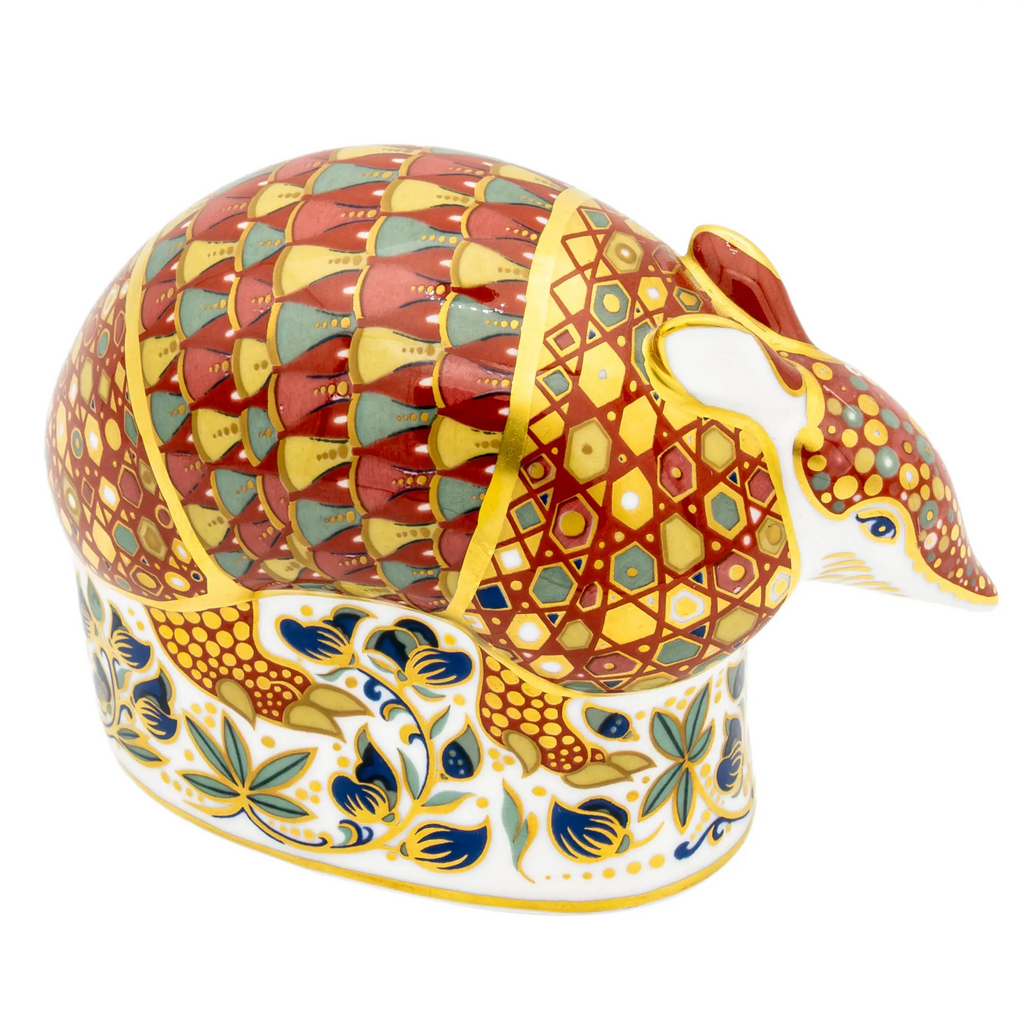 Royal Crown Derby Armadillo Paperweight Fine Bone China