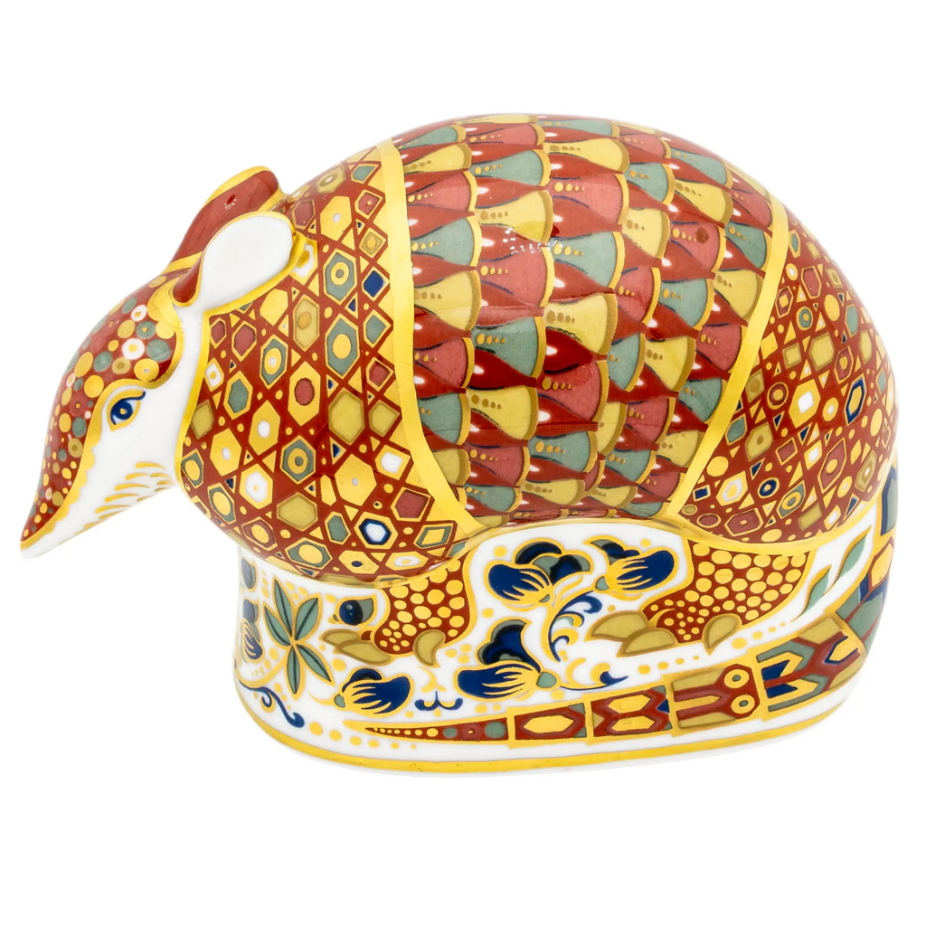 Royal Crown Derby Armadillo Paperweight Fine Bone China