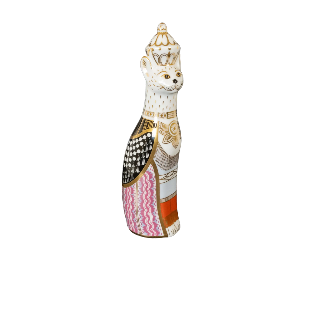 Royal Crown Derby Royal Cats Paperweight : Burmese
