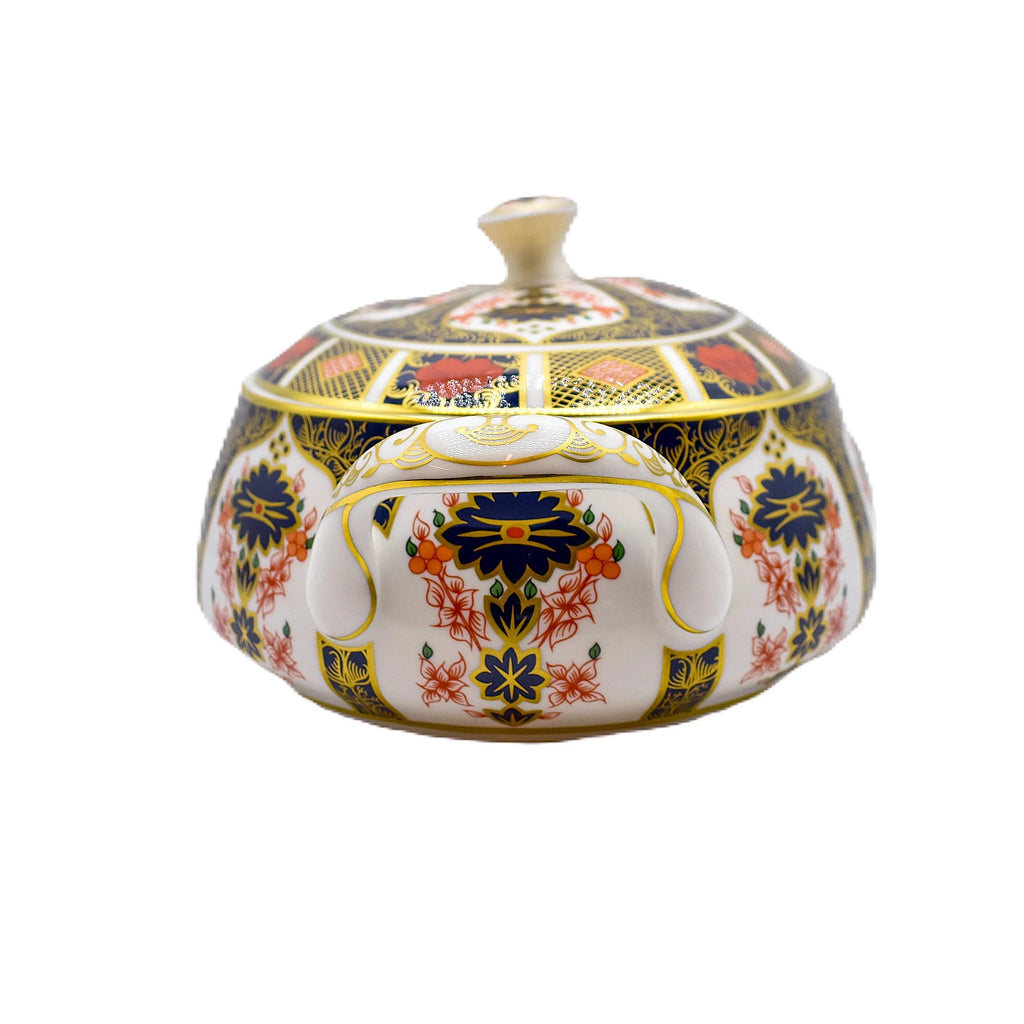 Royal Crown Derby Imari 1128 Covered Vegetable Dish