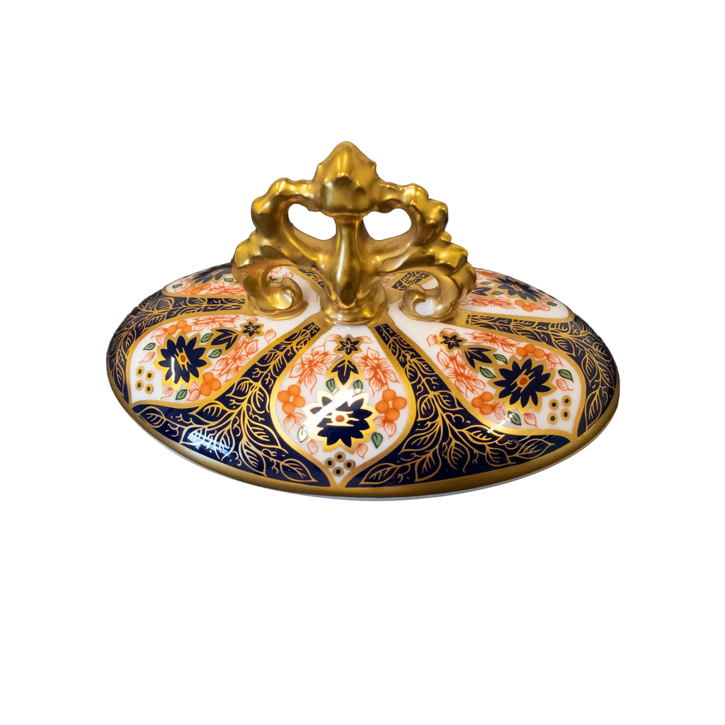 Royal Crown Derby Imari SGB Litherland Vase Lid