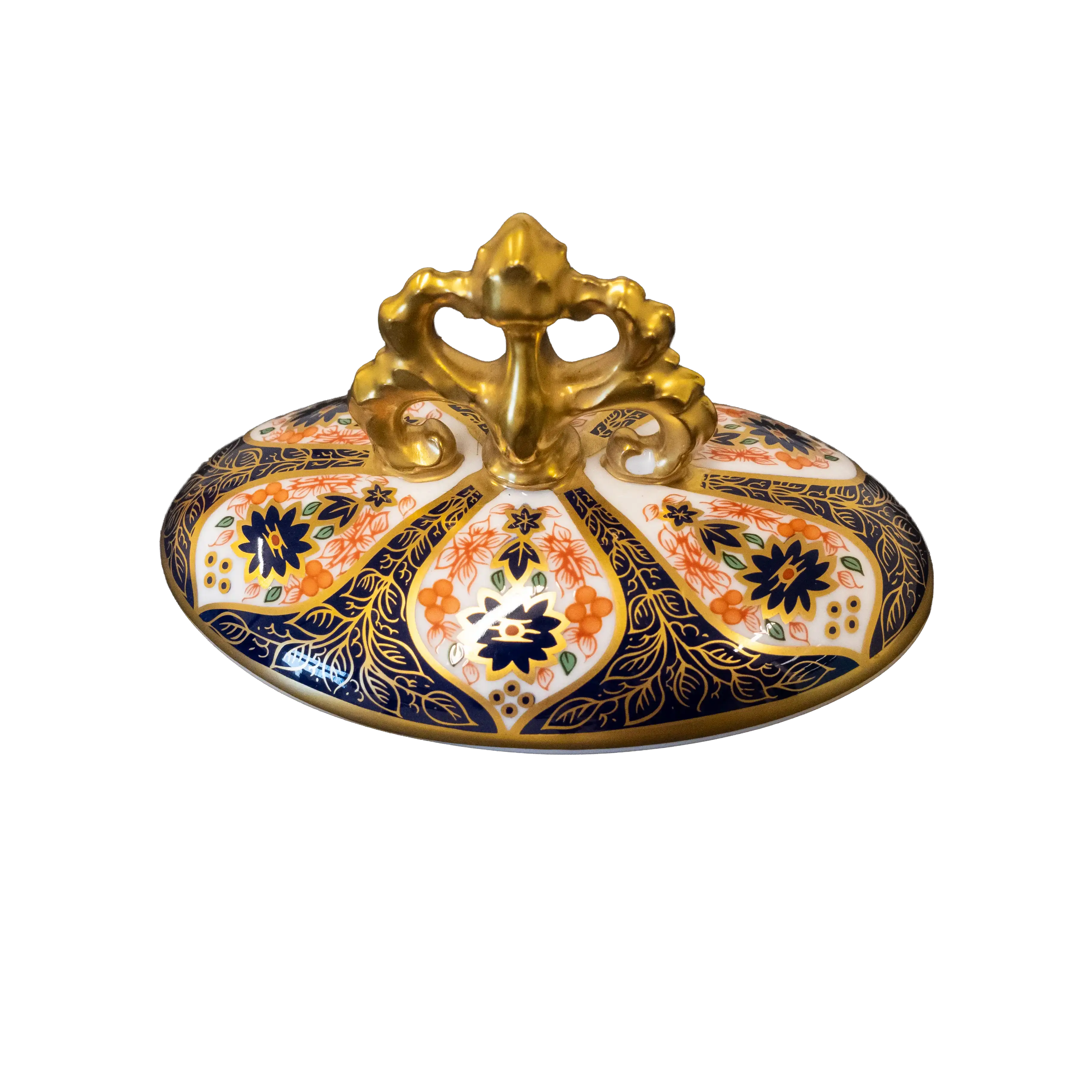Royal Crown Derby Imari SGB Litherland Vase Lid