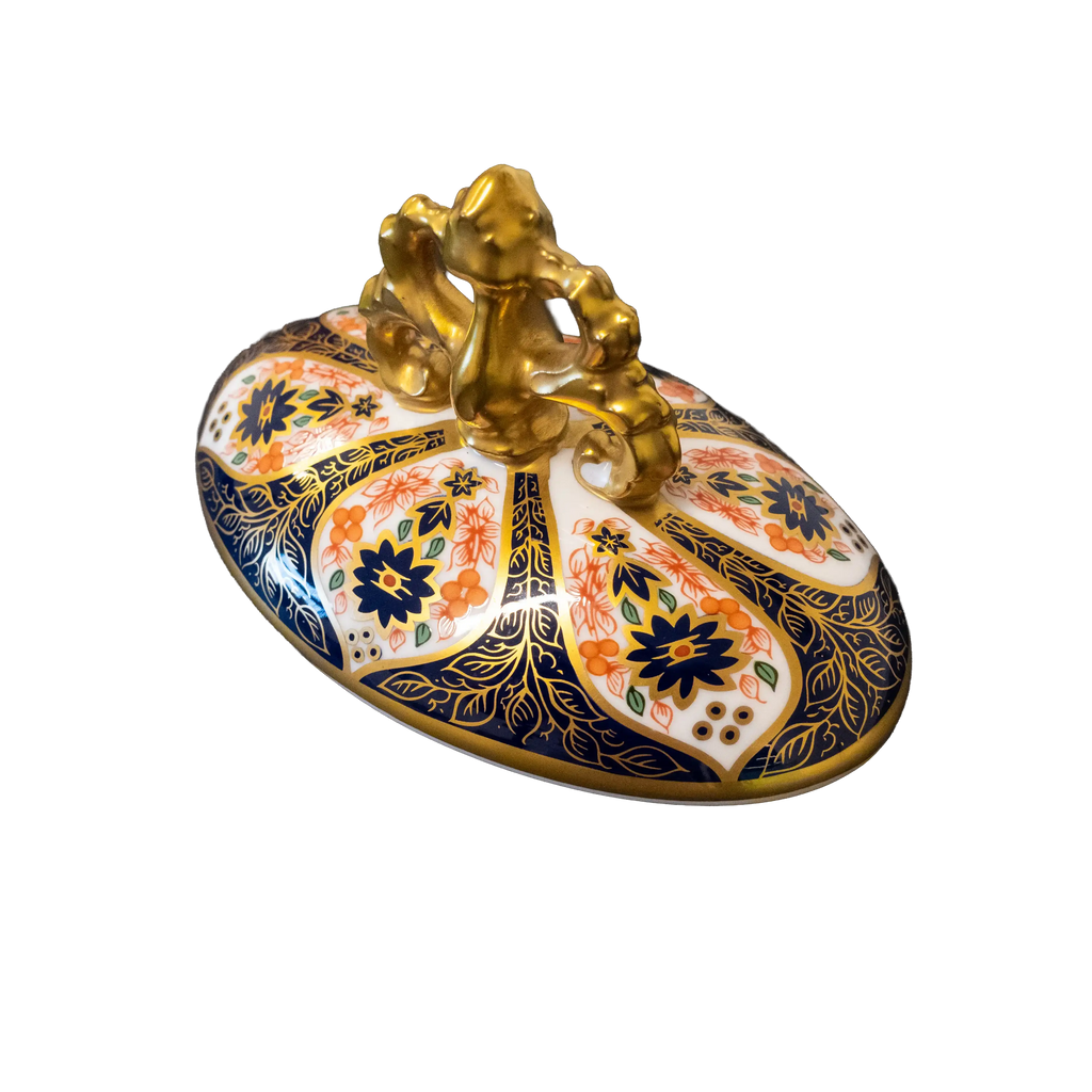 Royal Crown Derby Imari SGB Litherland Vase Lid