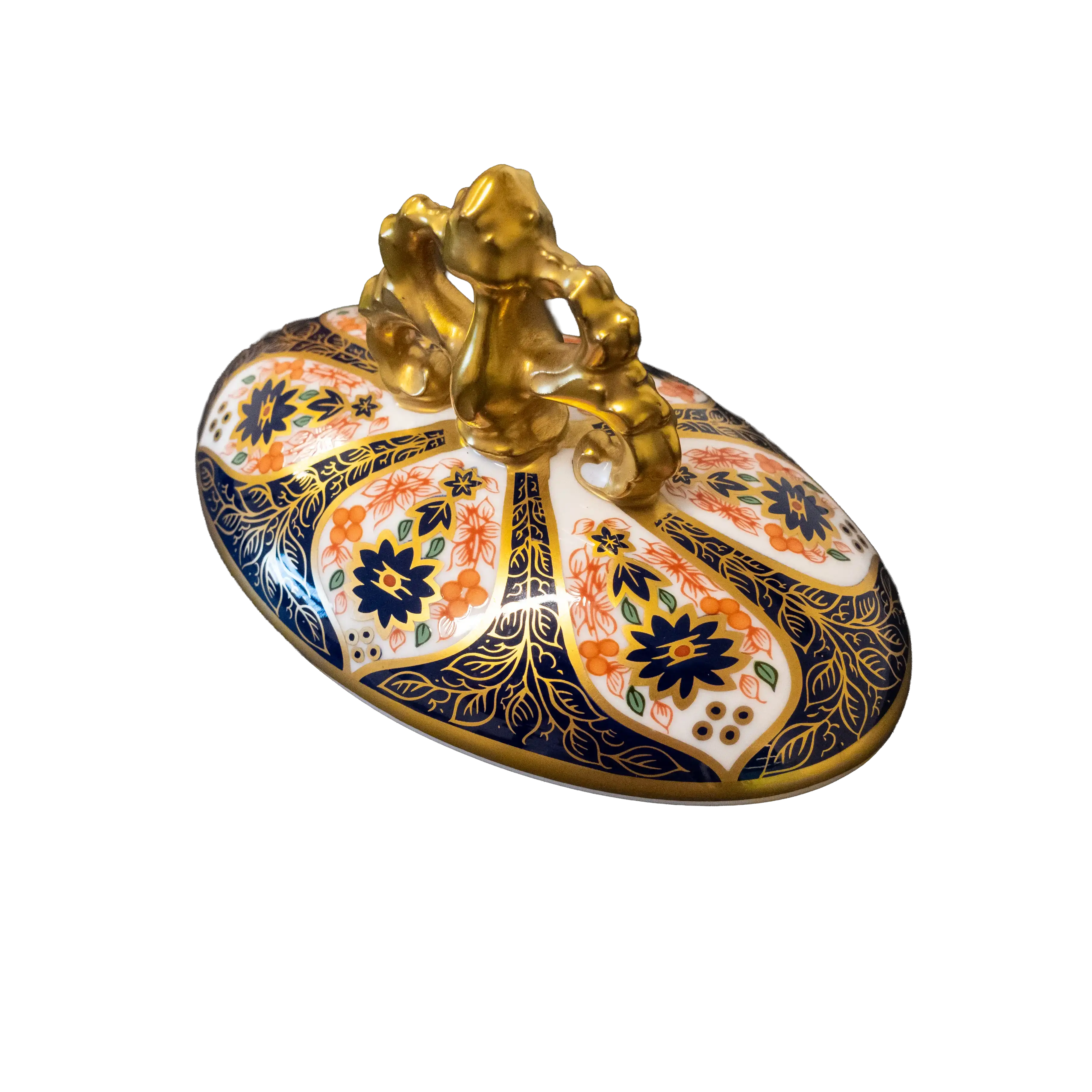Royal Crown Derby Imari SGB Litherland Vase Lid